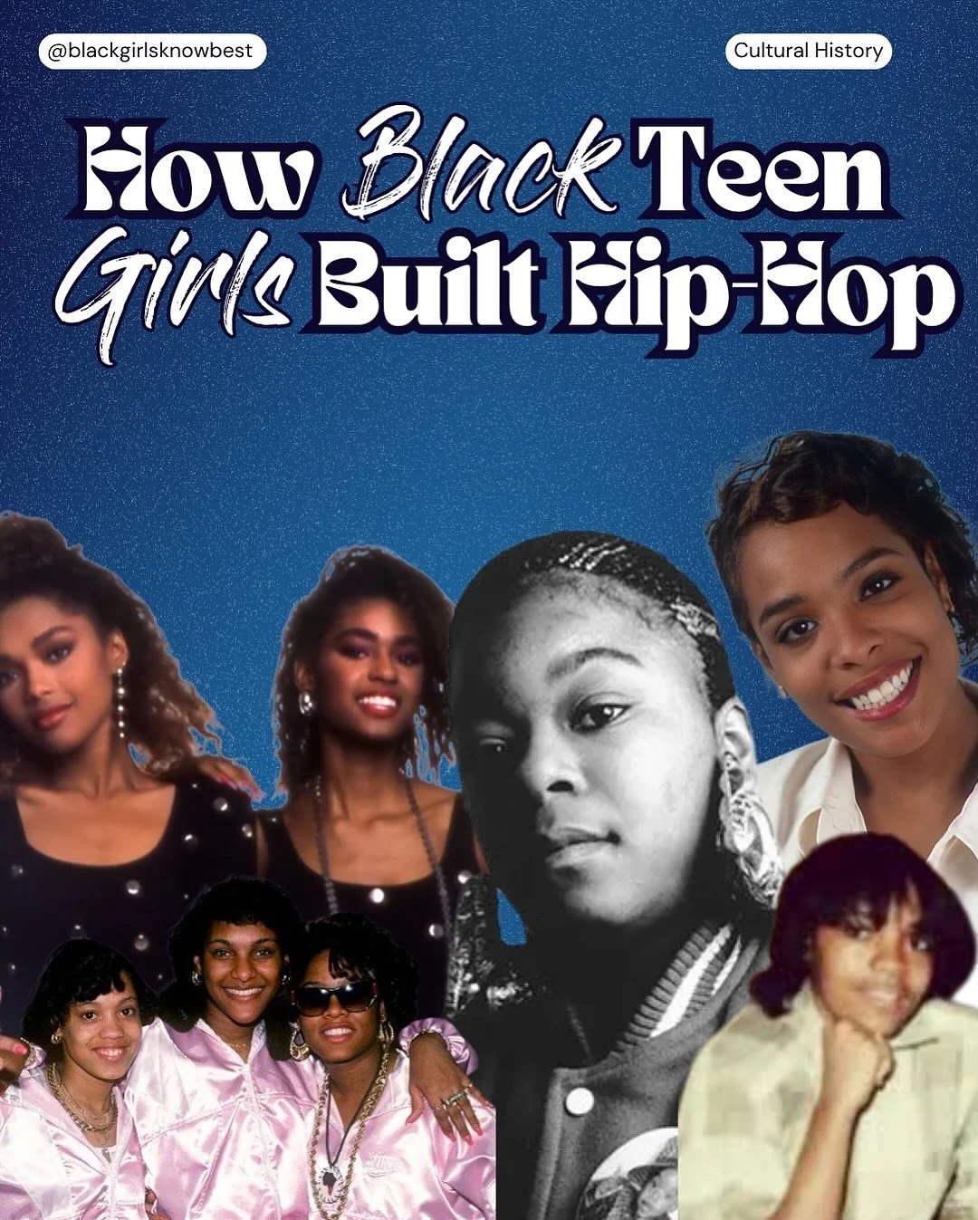 Ahead of @imroxanneshante receiving the Lifetime Achievement Award at the 2025 Grammy&rsquo;s, we wanted to remind y&rsquo;all that Black girls are the past, the present and the future. Black girls gave Hip-Hop so much and deserve much in return and 