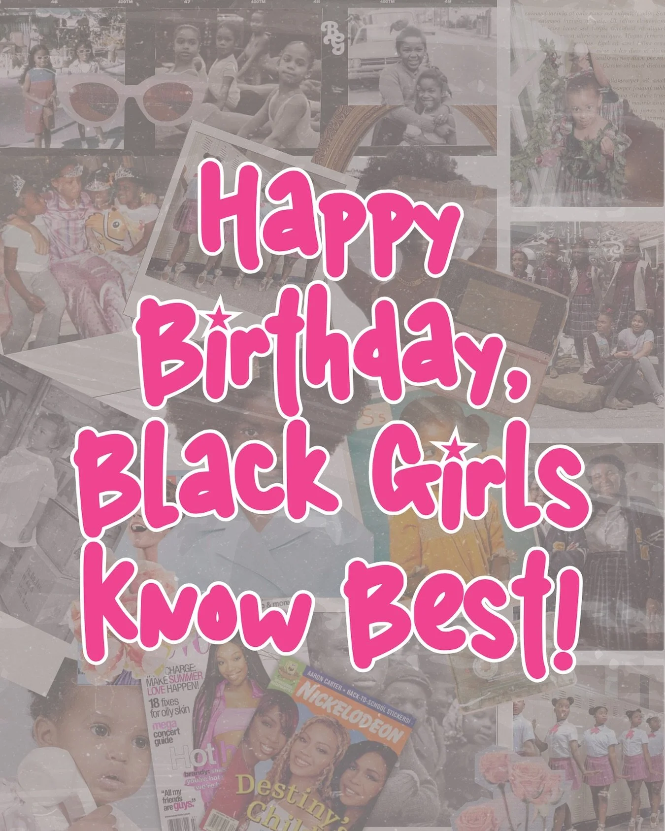 Happy Birthday BGKB!

Ten years ago, we started as &ldquo;Black Girl Solidarity&rdquo; a small affinity space where Black girls could gather as a result of ongoing violence and misogynoir. We had no clue we were laying the foundation for an organizat