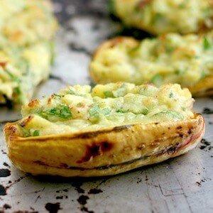 Twice Baked Delicata Squash