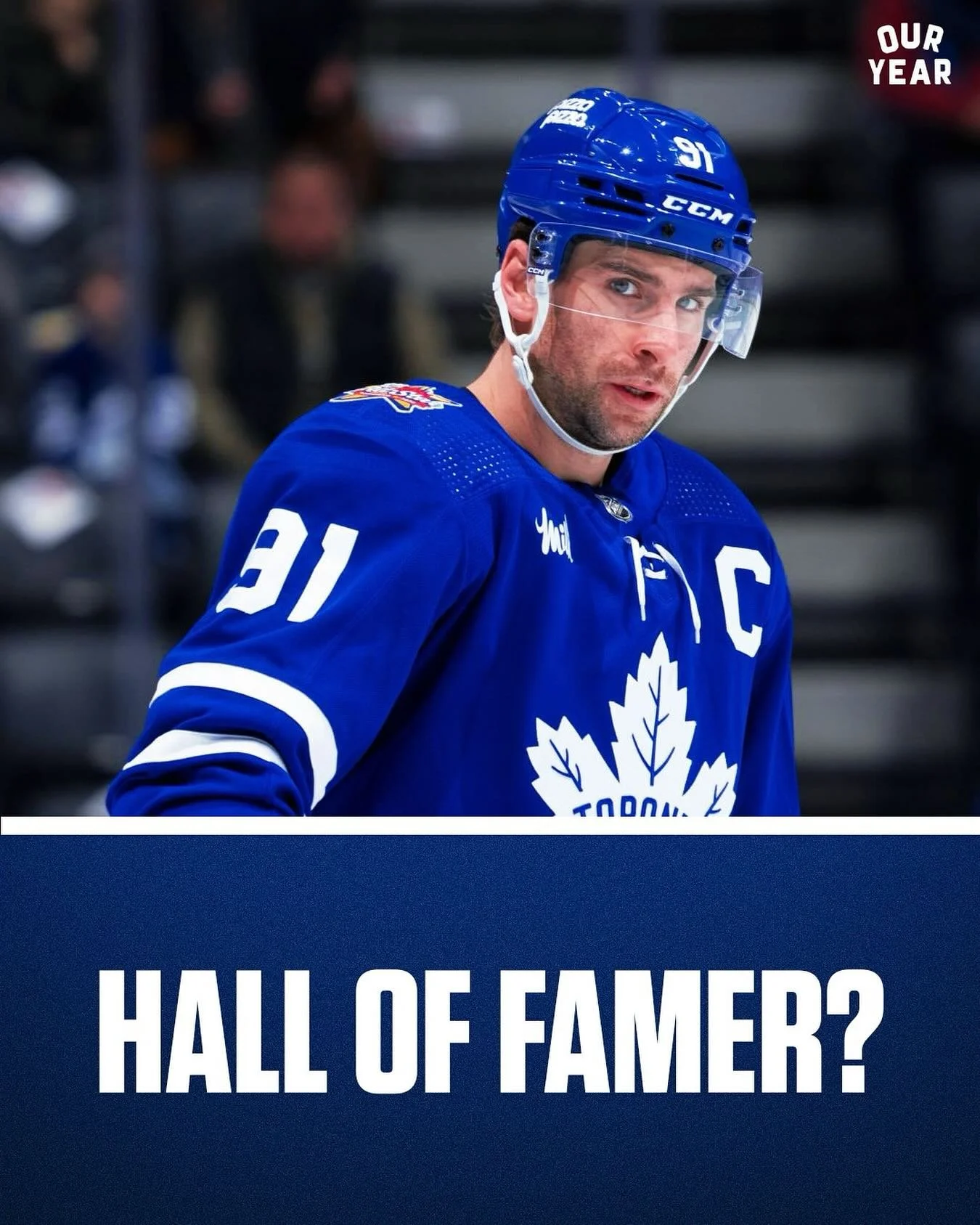 Obviously yes after he adds a cup to the resume after this season, but if he retired today?

#torontomapleleafs #leafsnation #ouryear