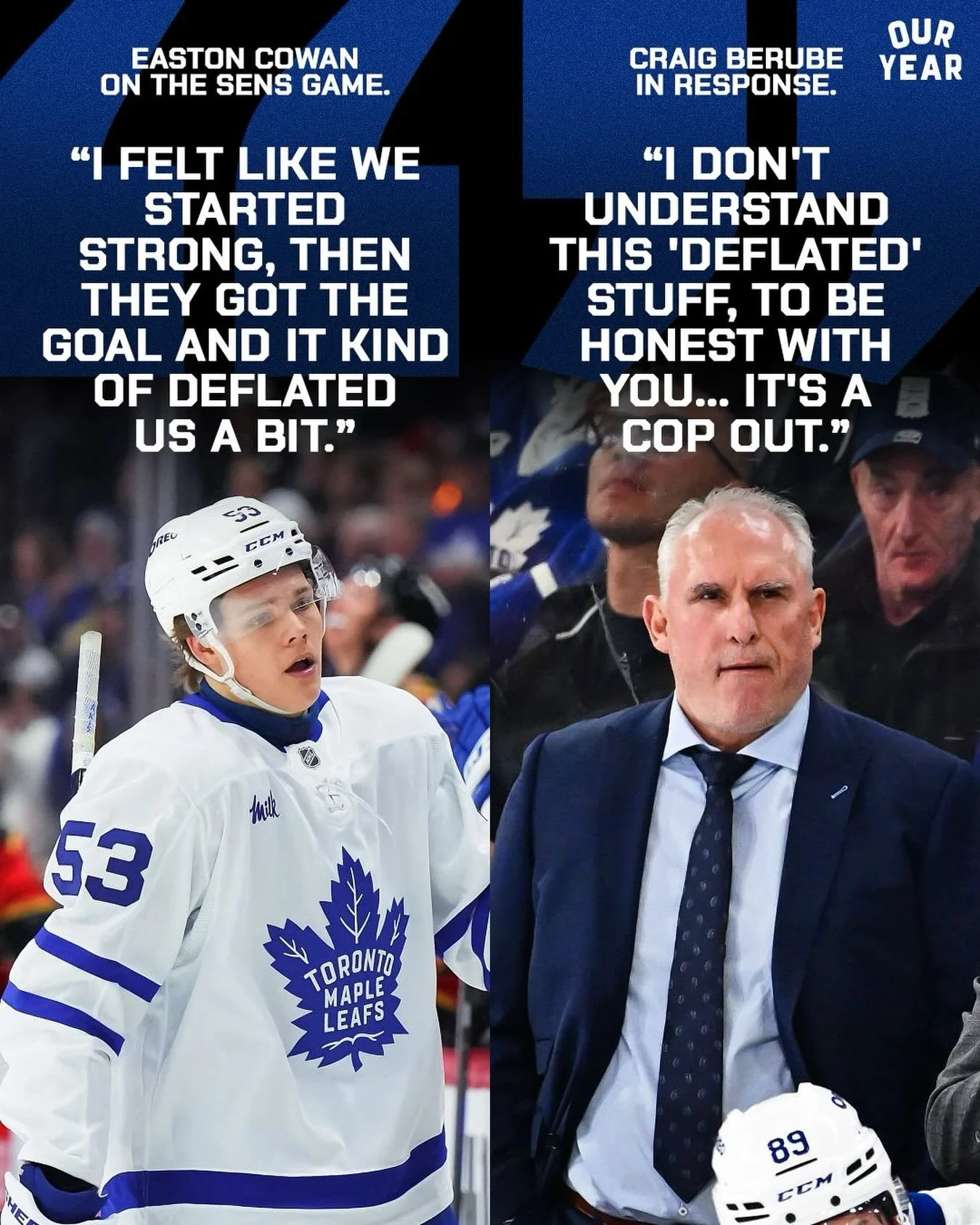 Berube just asking to be fired at this point lmao

#torontomapleleafs #leafsnation #ouryear