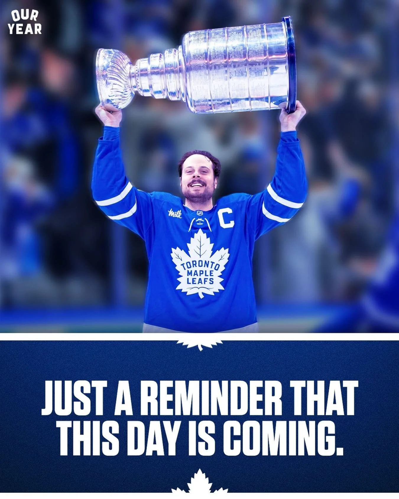 Beleaf.

#torontomapleleafs #leafsnation #ouryear