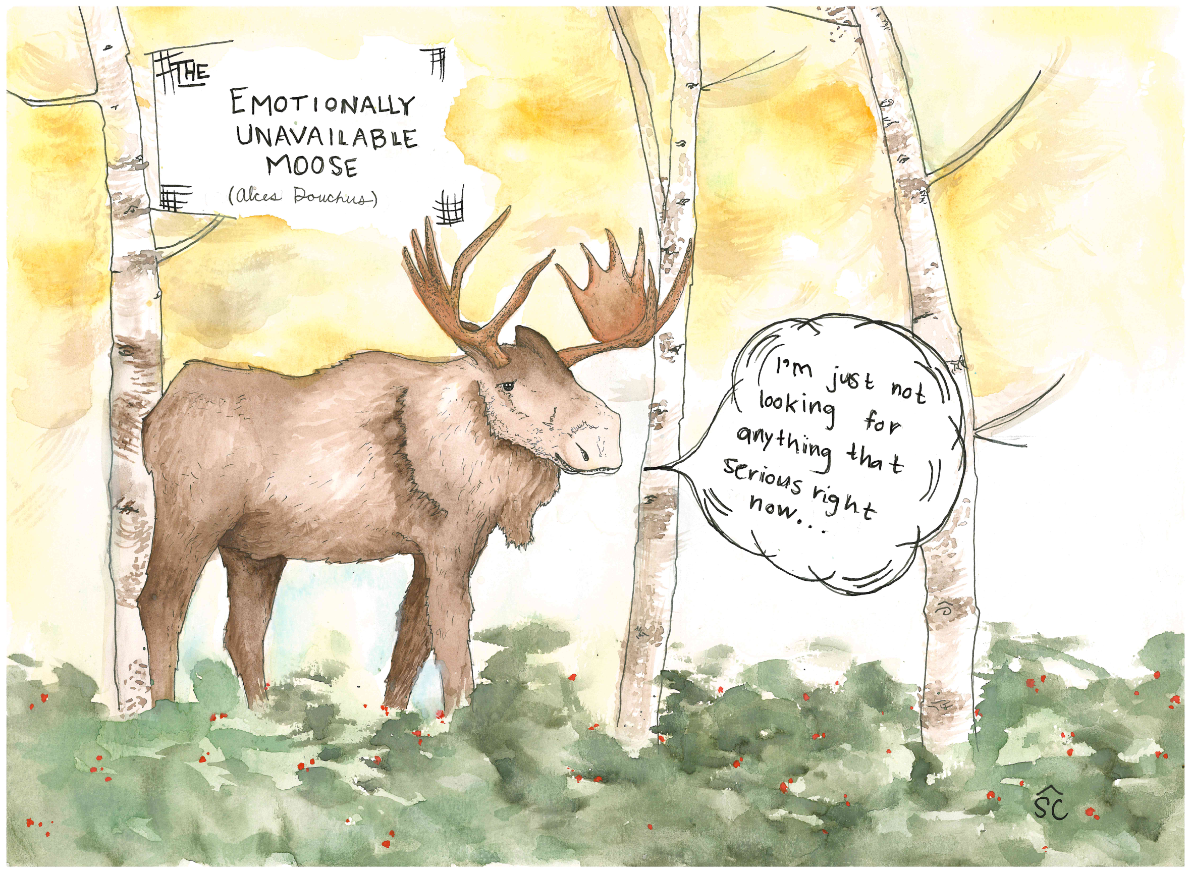 Emotionally Unavailable Moose