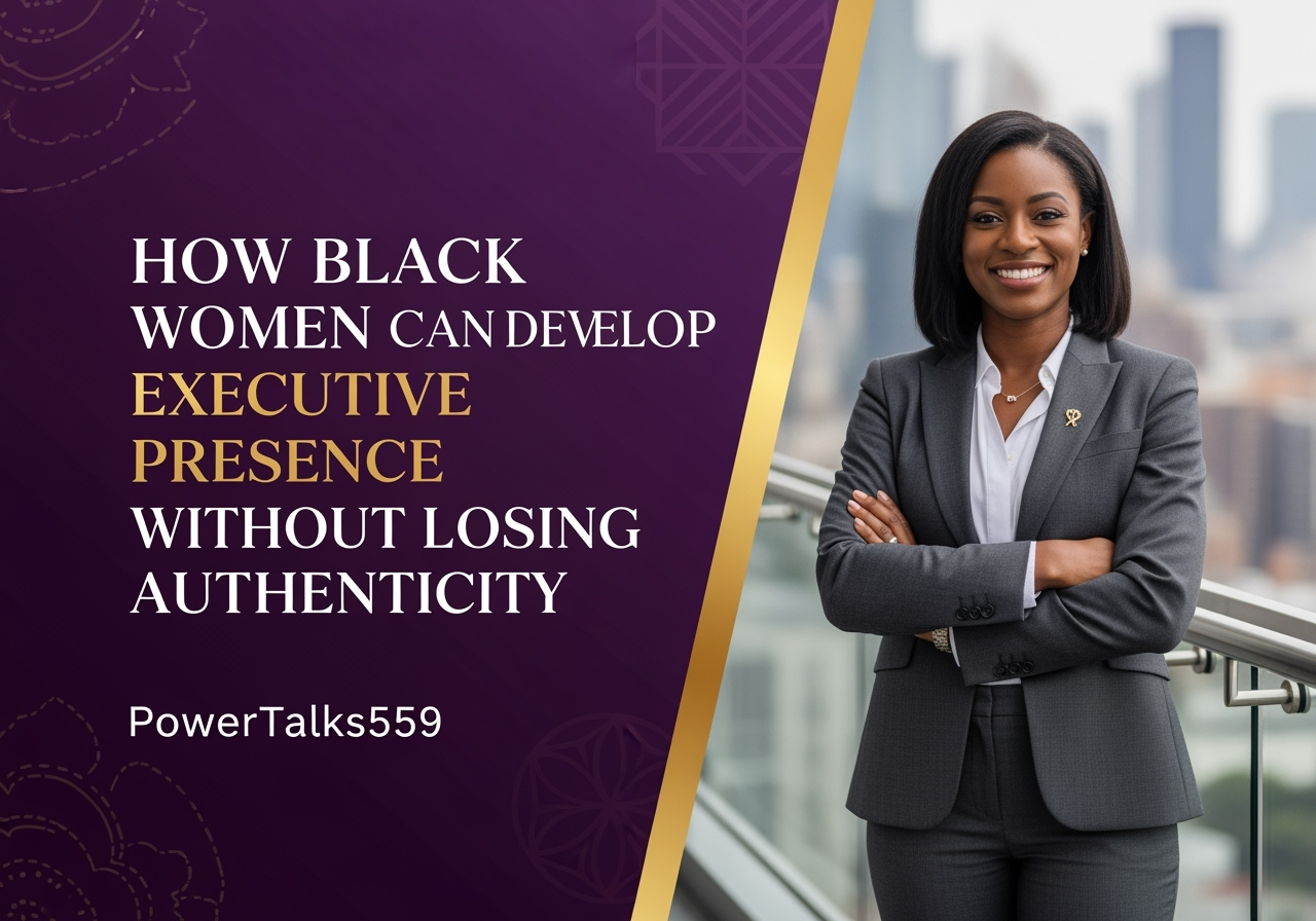 How Black Women Can Develop Executive Presence Without Losing Authenticity
