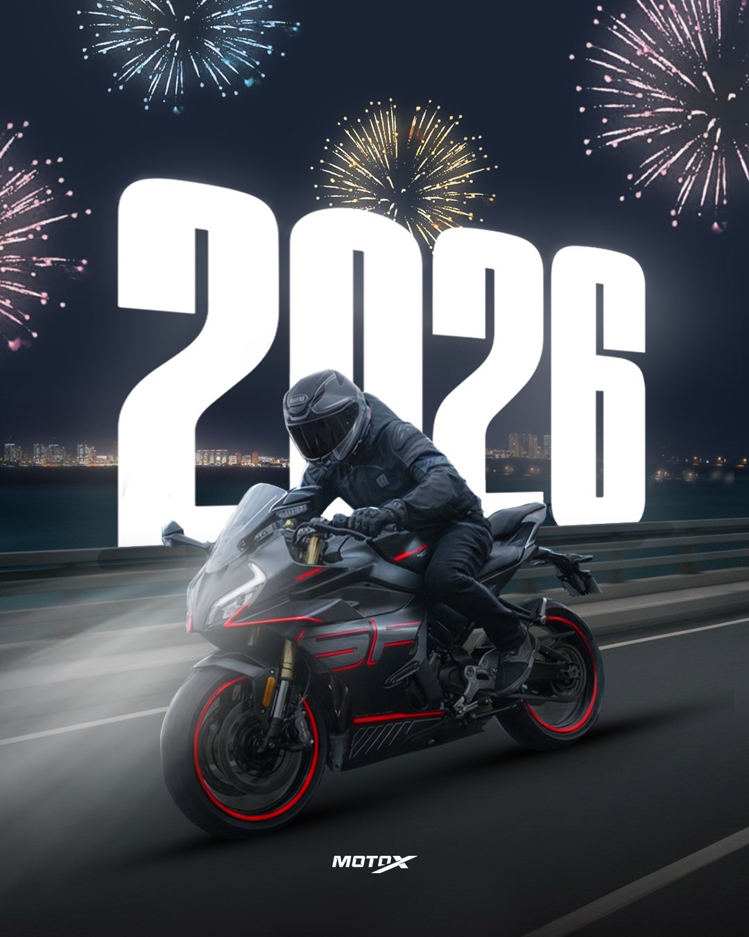 Happy New Year 2026! 🎉🎊
Cheers to a new year filled with new adventures, endless possibilities, and memories waiting to be made! 

#motoxmaldives #newyear2026
