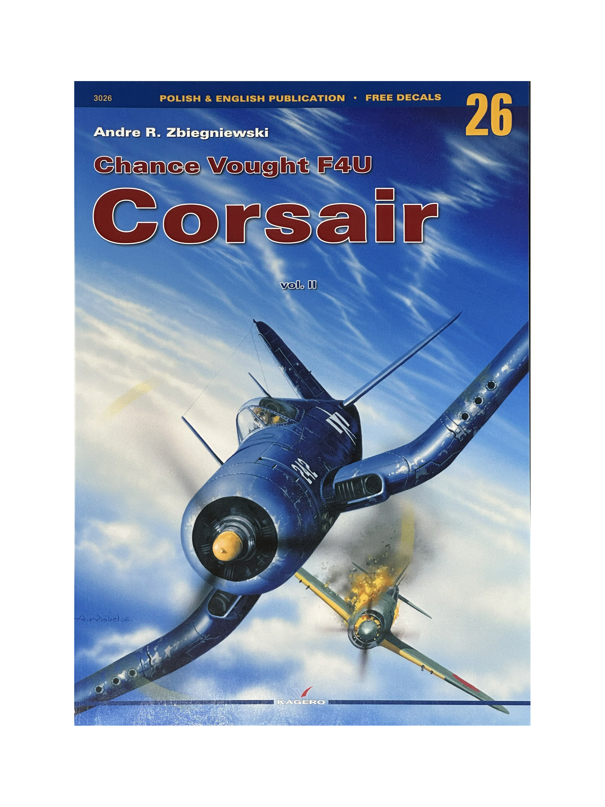 3026 Chance Vought F4 U Corsair Vol. II (No decals)