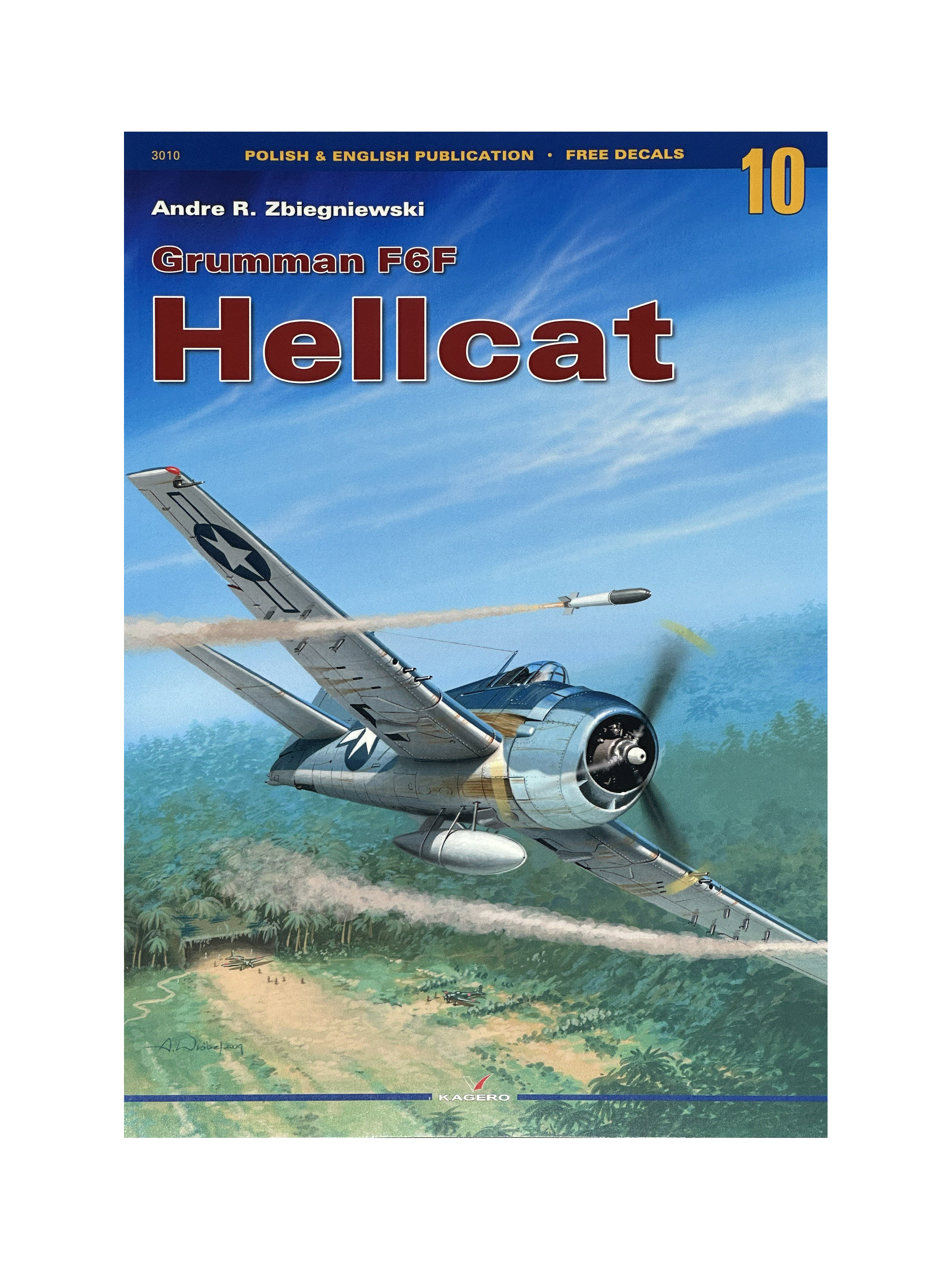3010 Grumman F6F Hellcat (No decals)