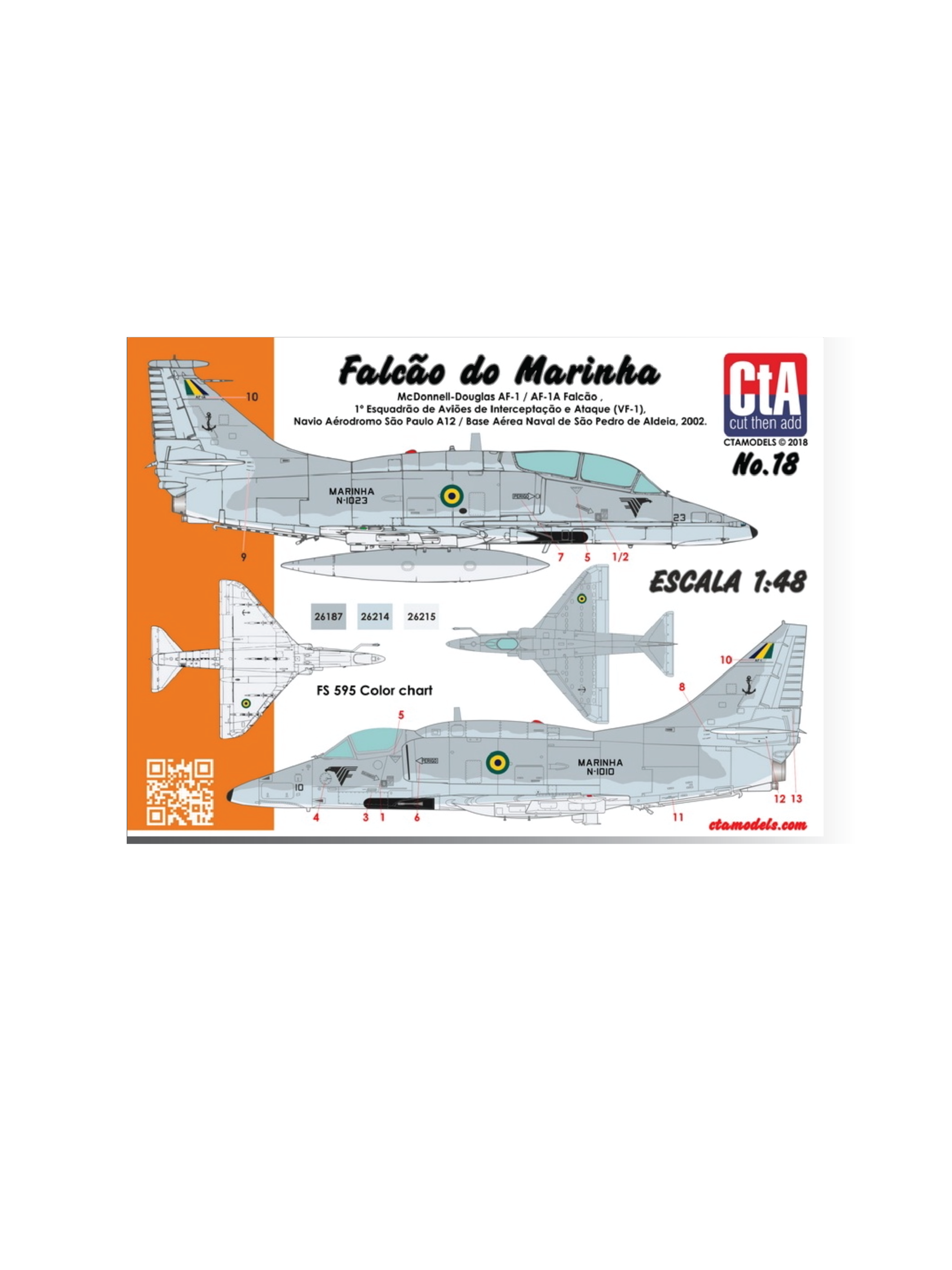 CTA-018 1:48 "Falcão do Marinha"