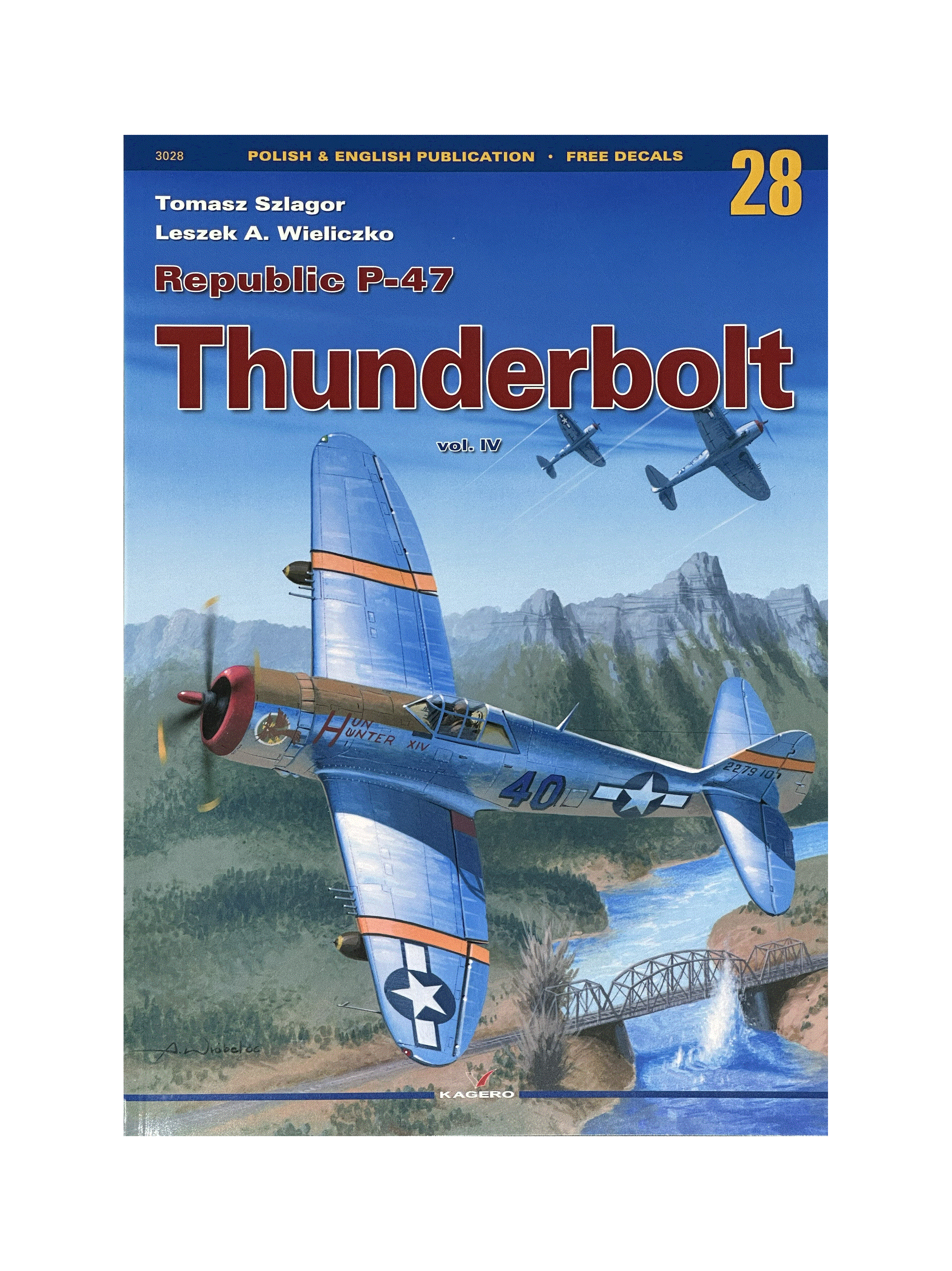 3028 Republic P-47 Thunderbolt Vol. IV (No decals)