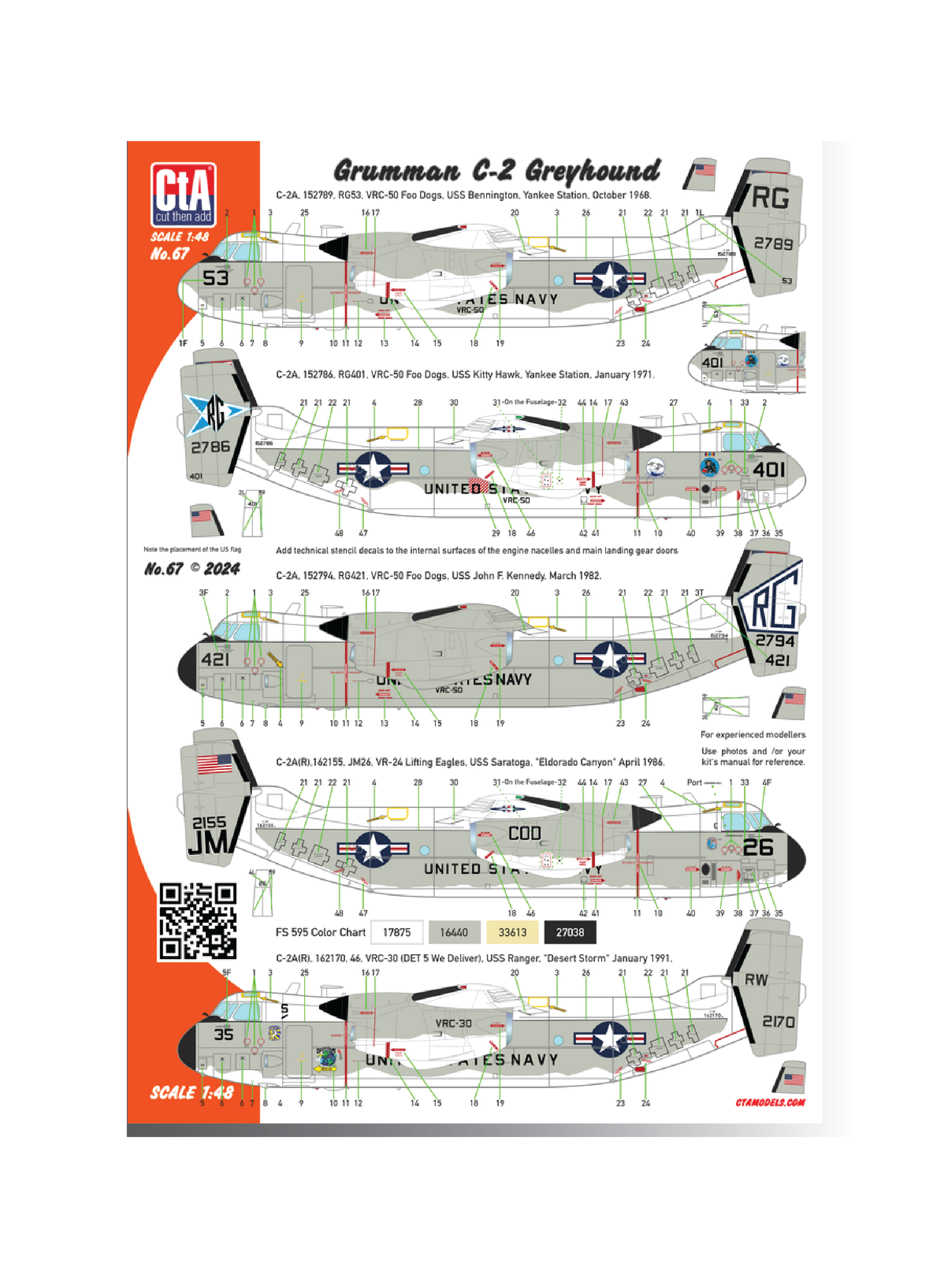 CTA-067 1:48 Grumman C-2 Greyhound