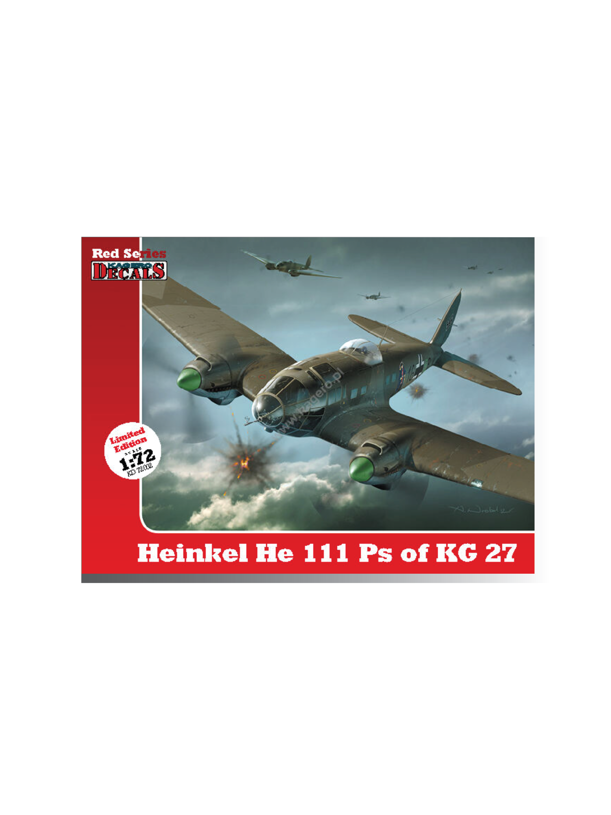 Heinkel He 111 Ps of KG 27 (1:72 Profiles & Decals)