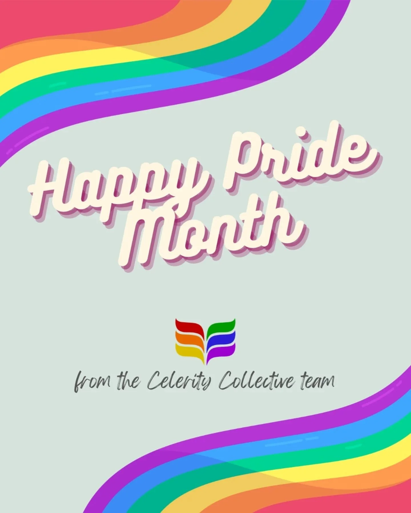 Happy Pride Month! 🏳️&zwj;🌈🏳️&zwj;⚧️

The Celerity Collective team will be attending Pride events through Northern Colorado this month - stay tuned and check our story to see where to find us for some free Celerity stickers 👀

*Celerity team memb