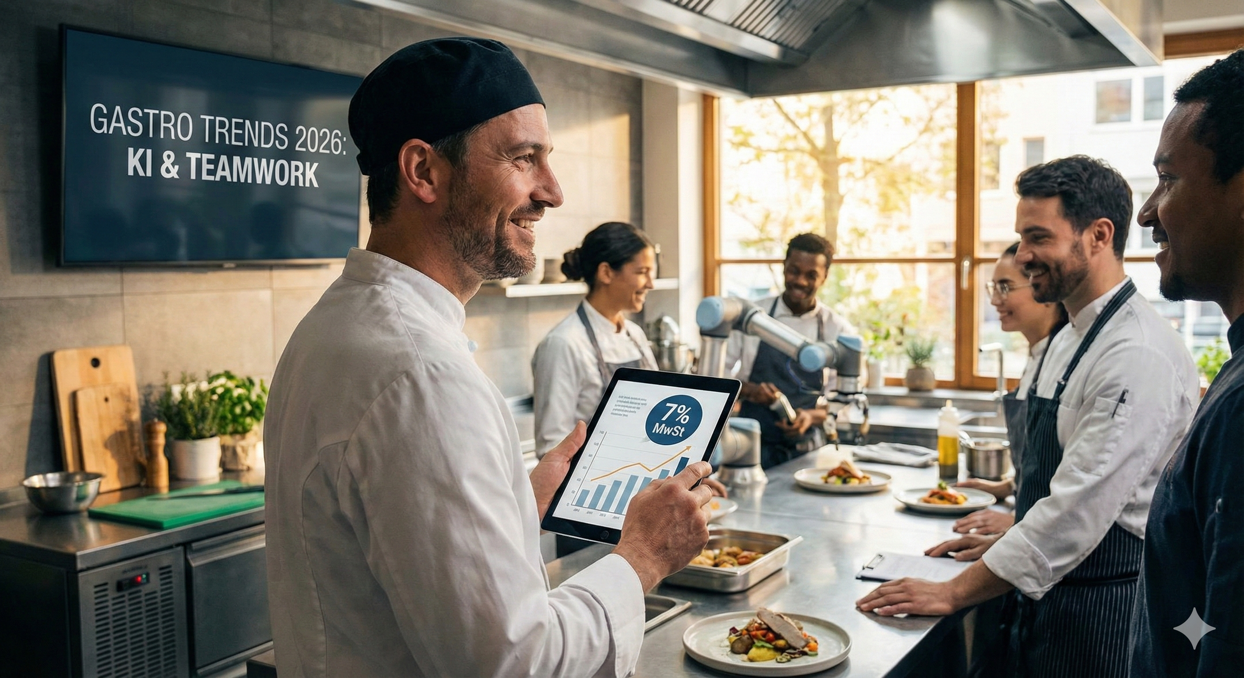 Gastronomie 2026: Erfolg durch KI, operative Exzellenz und neue rechtliche Freiheit