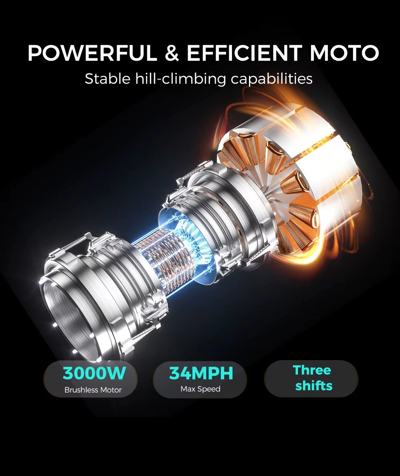 Handlebar and control panel of Y01 Electric Bike with speed adjustment and LCD display