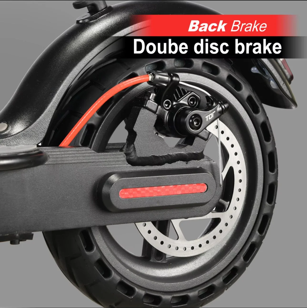 J03 Pro Electric Scooter front-wheel drive system with stable handling – Qik-Fix