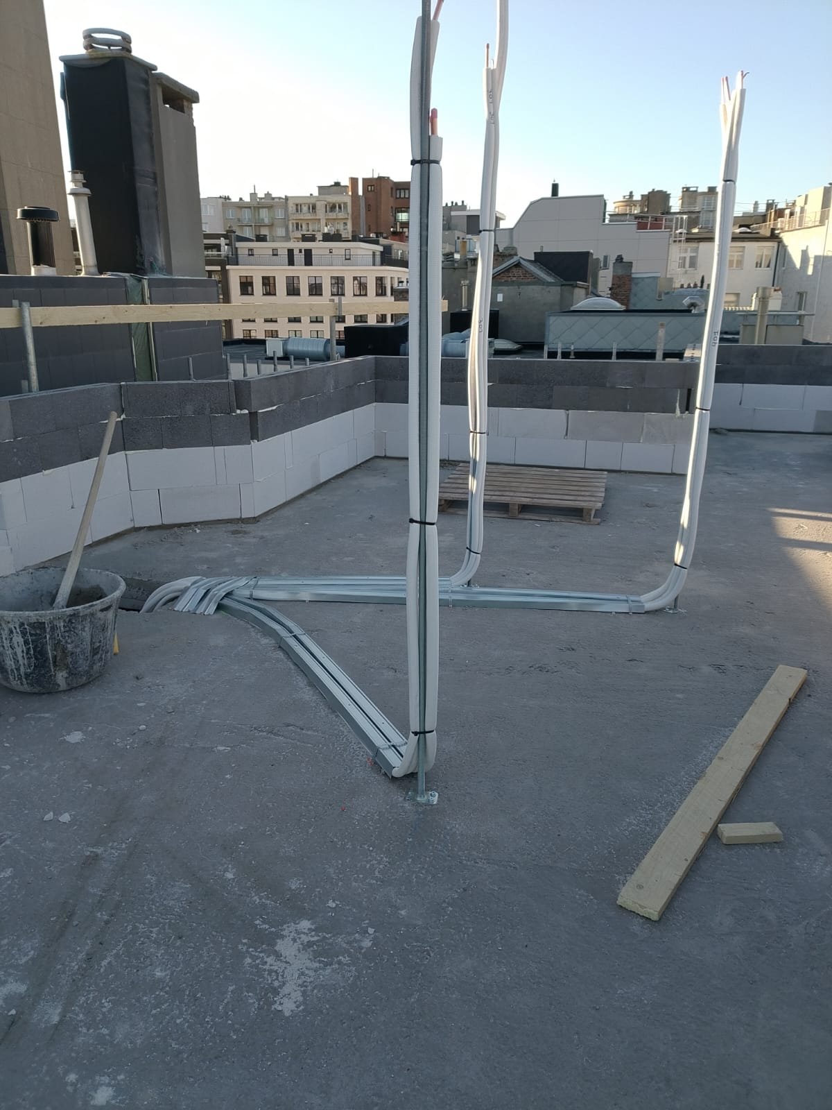 Stand van zaken project: technieken op dak - 23 maart 2026