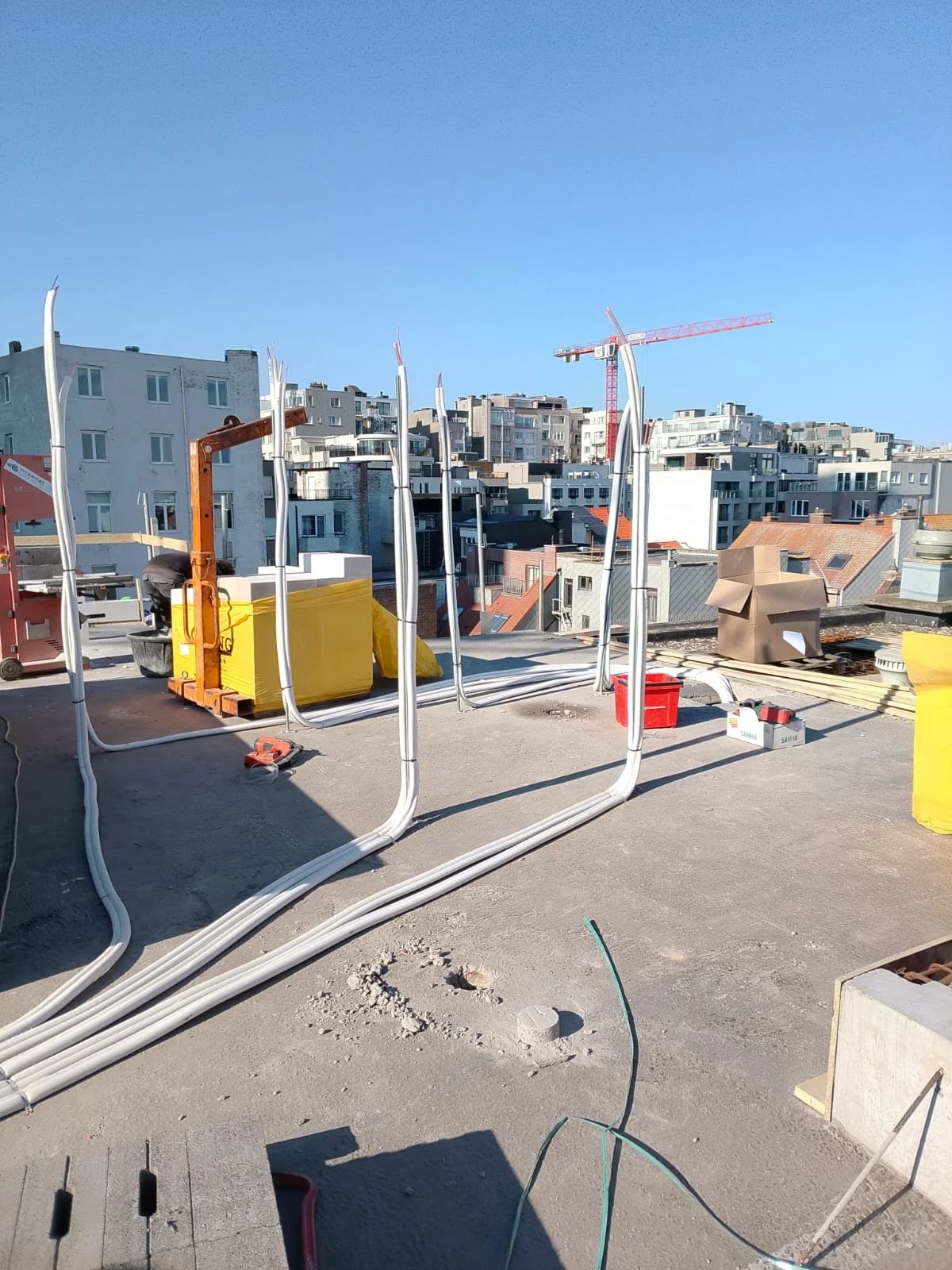 Stand van zaken project: technieken op dak - 23 maart 2026