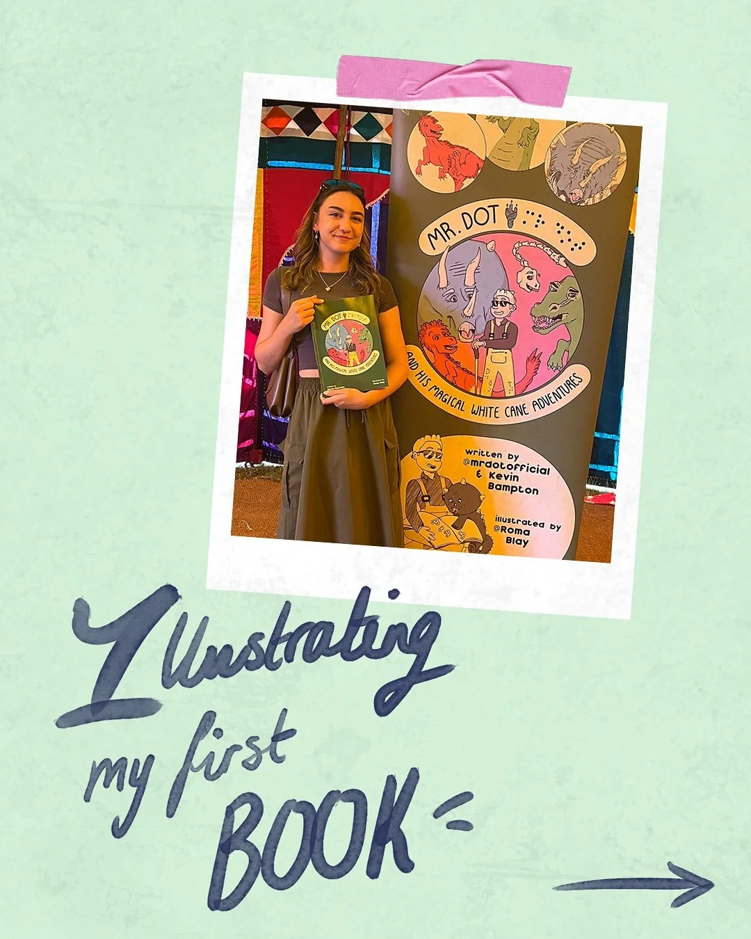 Illustrating my first book. Meeting Clarke set me on a path to create something groundbreaking. For Clarke, the idea of a &lsquo;blind book&rsquo; - a colourless, Filofax bound acetate book - could never capture his identity. &ldquo;I see through a t