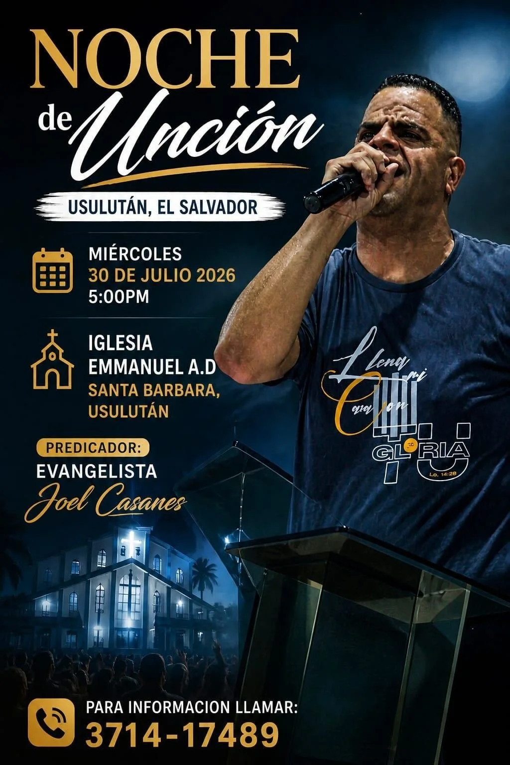 NOCHE DE UNCION