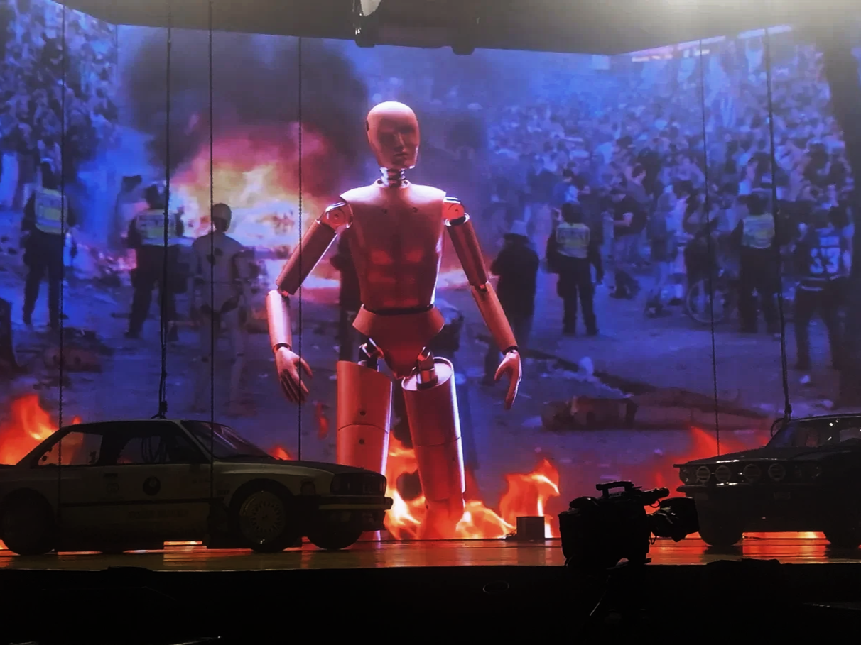 Asap Rocky "Testing" stage visuals ( Animation )