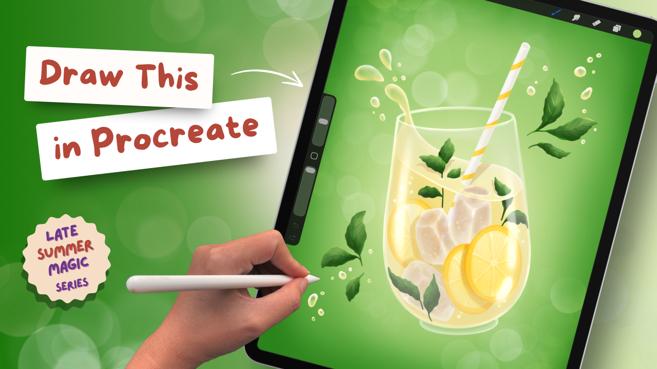 How to Paint Lemonade 