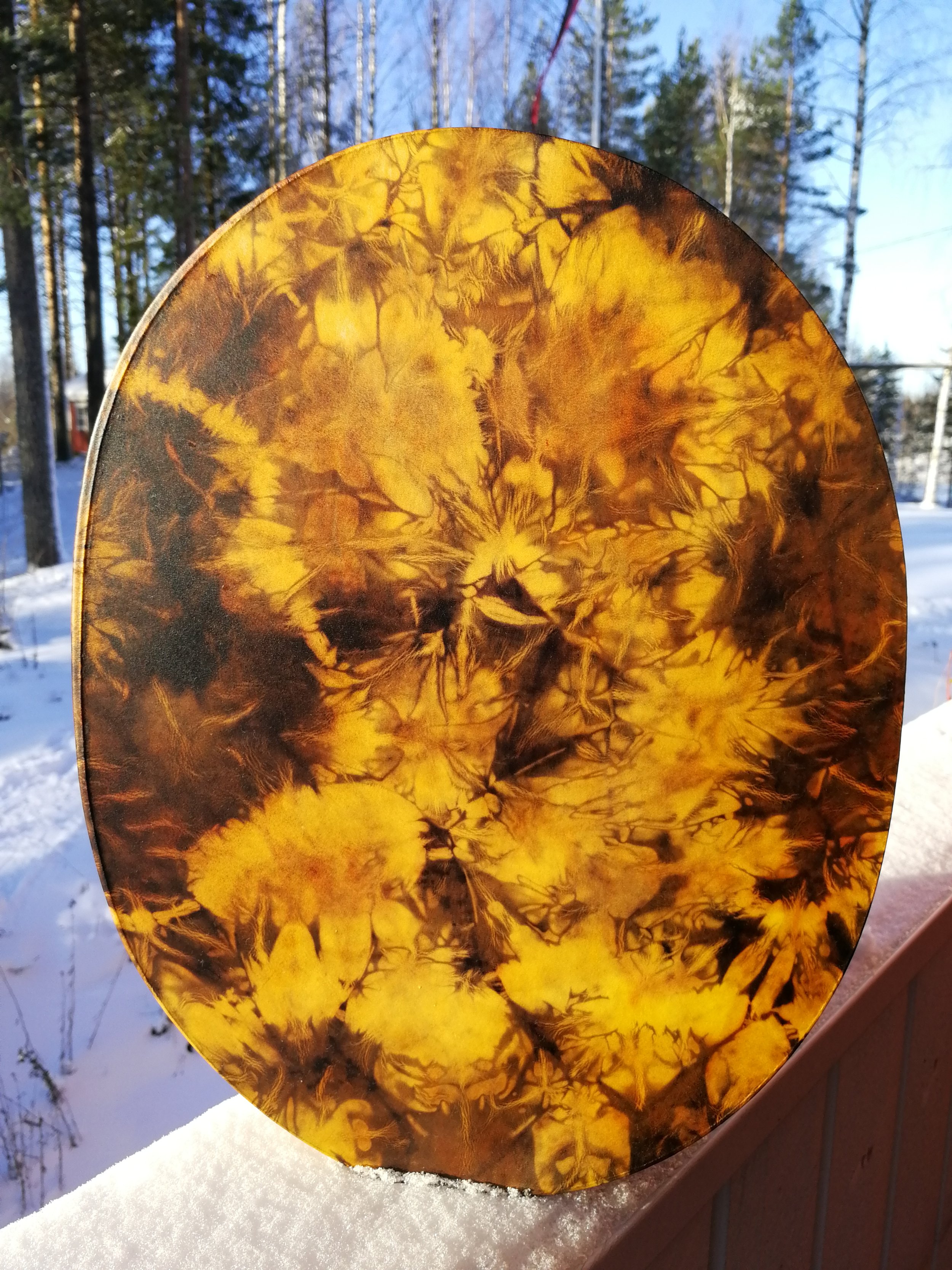 Jaana Louhelainen | Louhen polku | keltainen rumpu