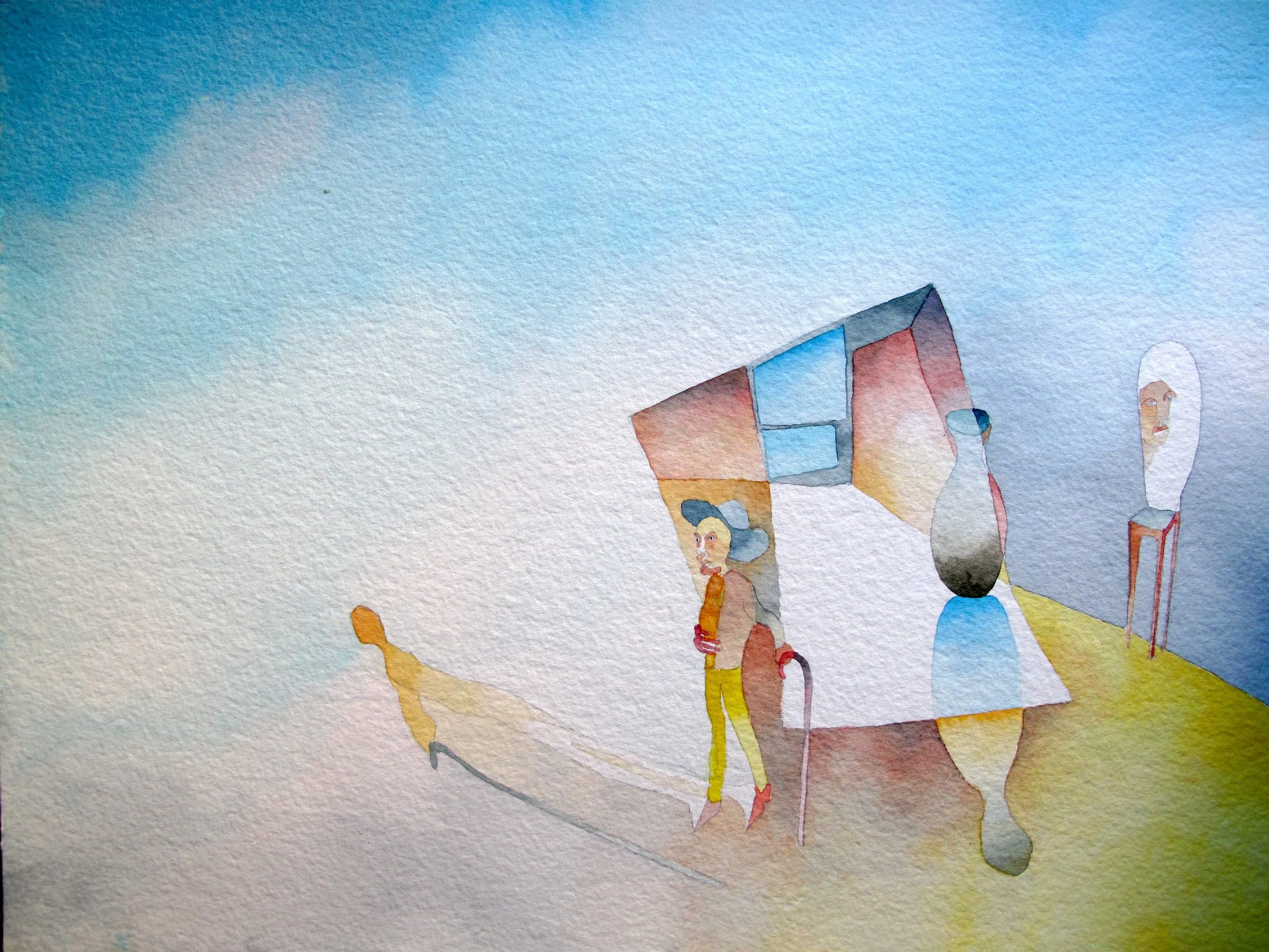 Os Maias. 2023. Aguarela sobre papel. 28.5x37.5cm.JPG