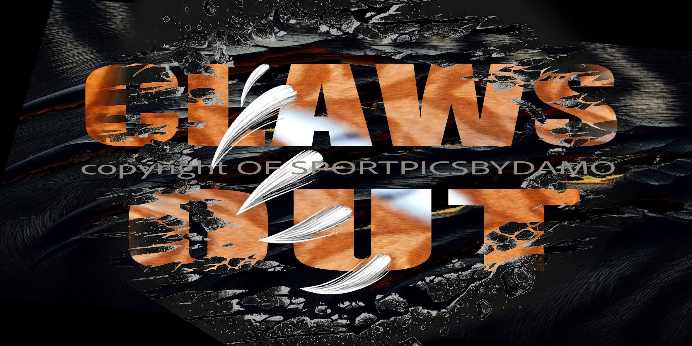 "Claws Out" Bumper Sticker