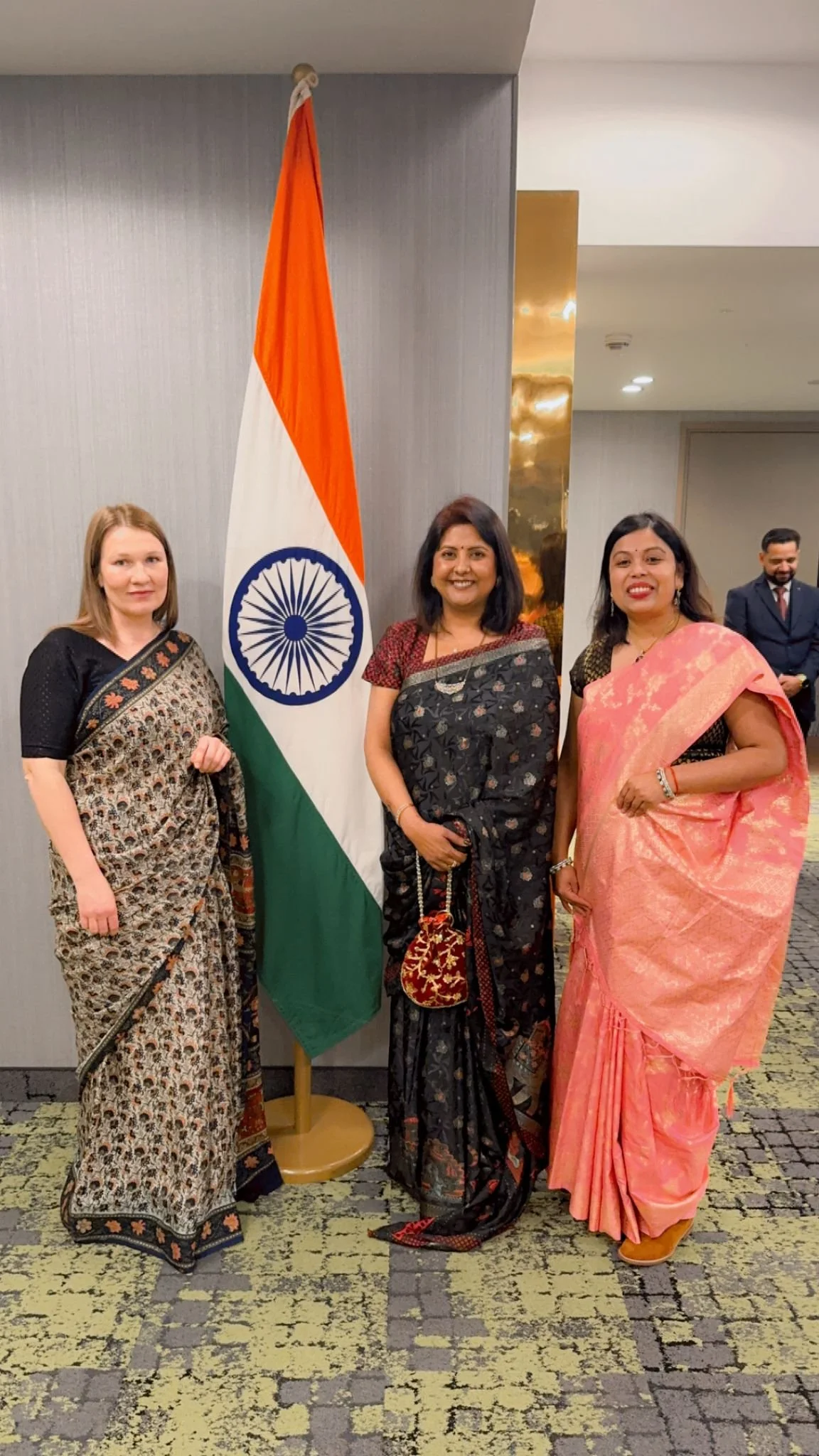 Flag hoisting of indian flag