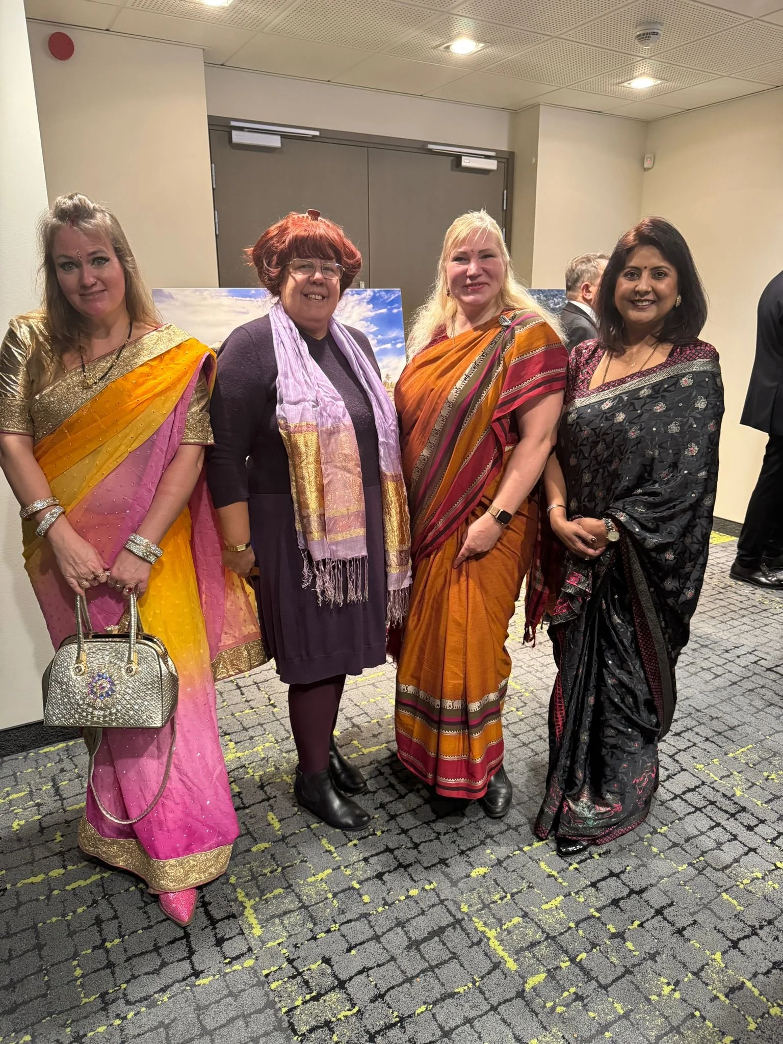 Indian and estonian women