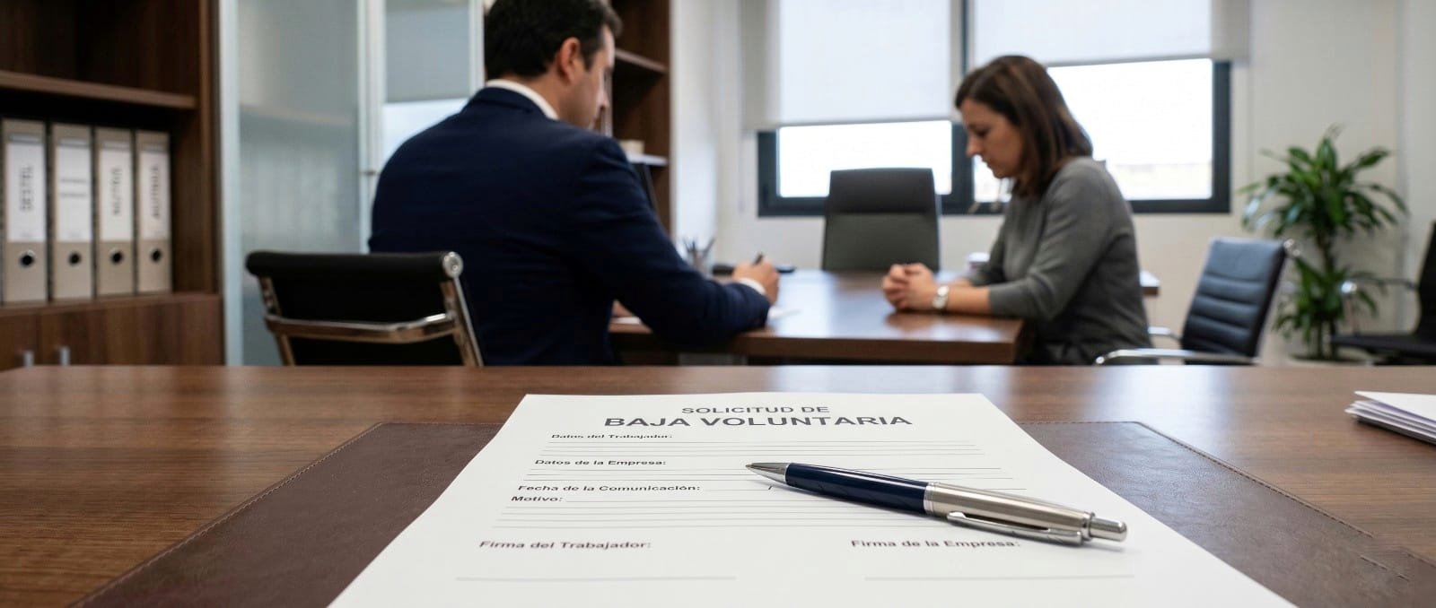 Te hacen firmar la baja voluntaria: qué pasa realmente
