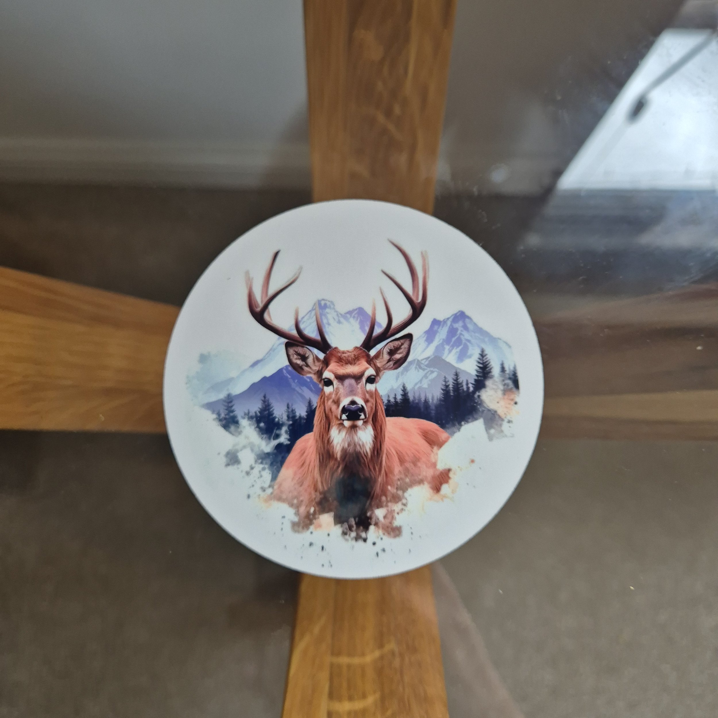 Stag Coaster