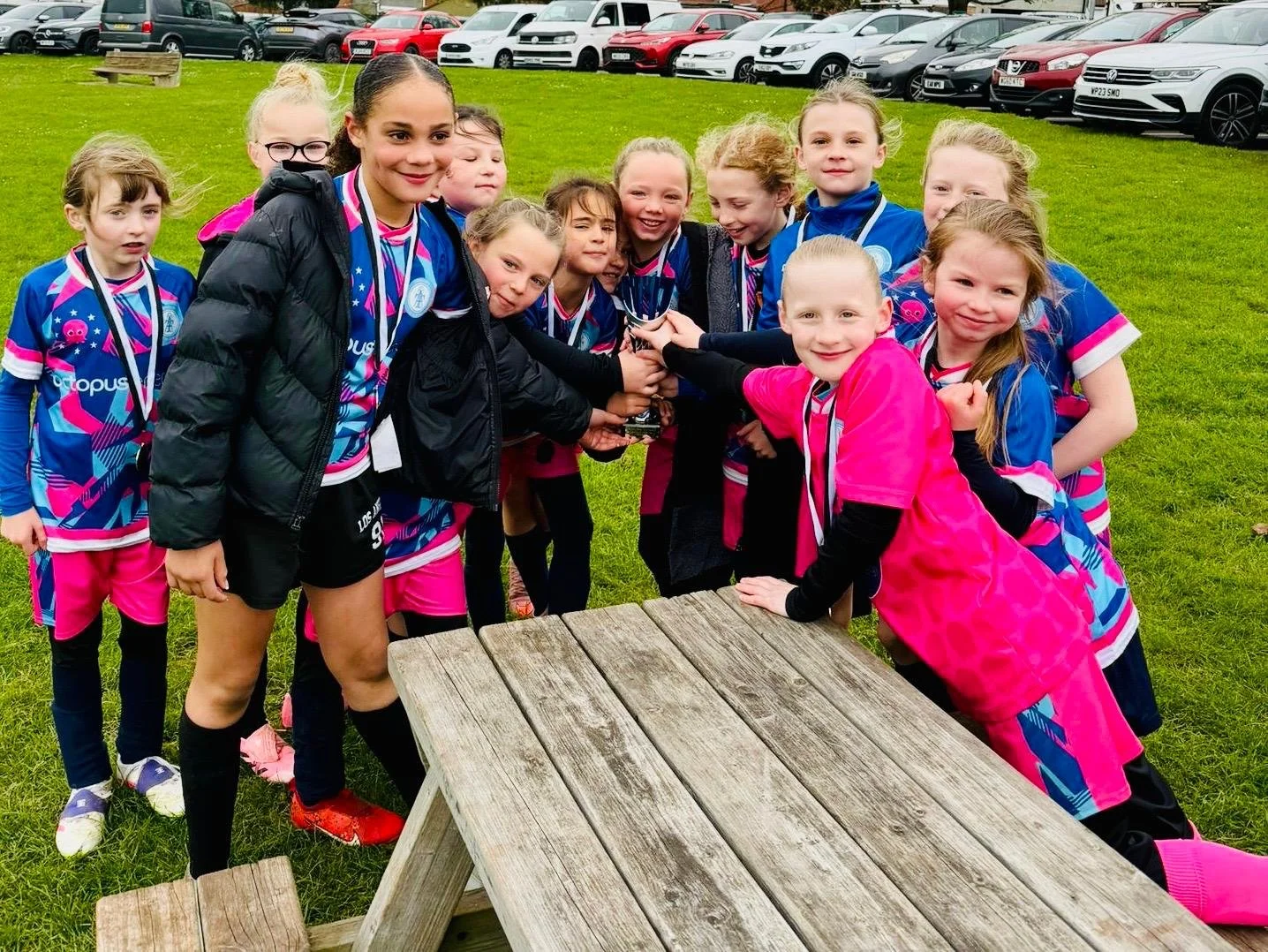Timsbury Lionesses U9s Crowned Spring Cup Champions in Remarkable First Season