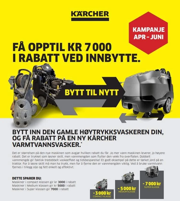 INNBYTTE KAMPANJE APRIL - JUNI 2026