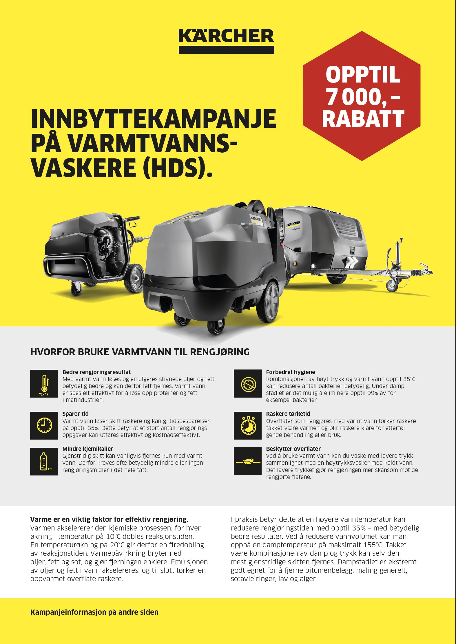 INNBYTTEKAMPANJE VARMTVANNSVASKERE