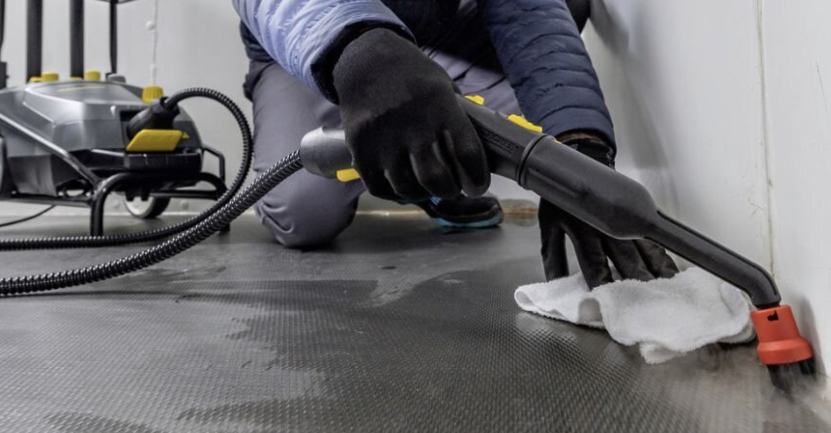 Profesjonelle dampvaskere -og sugere