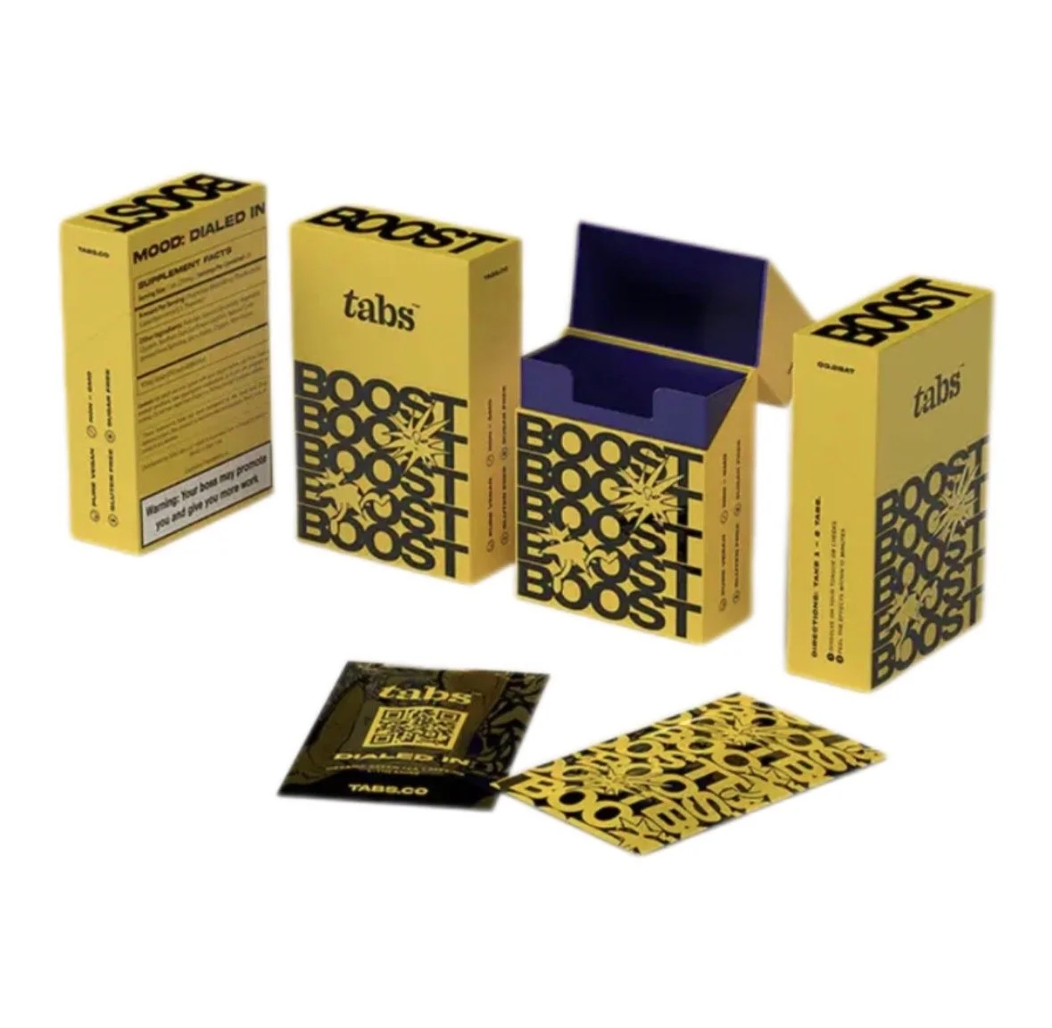 TABS -Boost (Dialed in) Energy & Focus