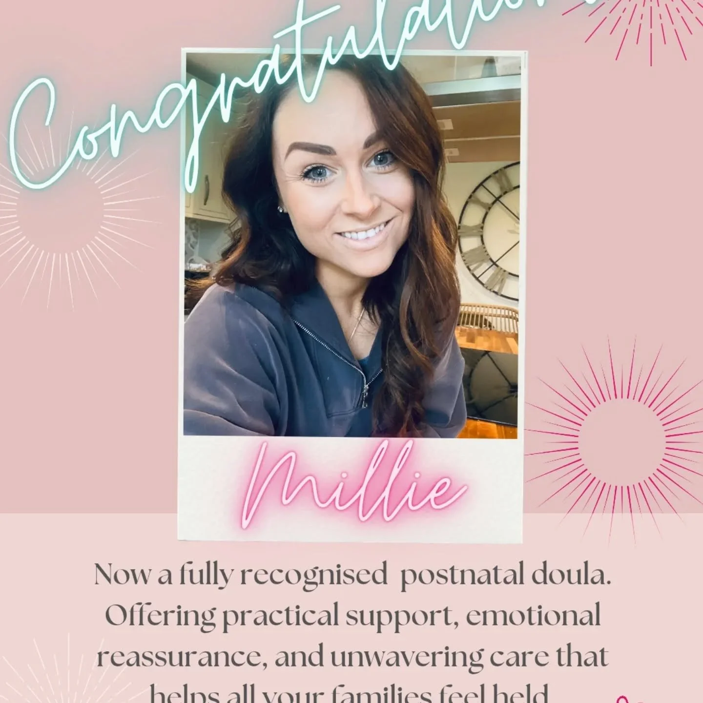 Some journeys deserve to be truly honoured&hellip;and this is one of them ✨

Today we&rsquo;re celebrating Millie, who has completed her mentoring journey 🙌🏻

Millie shows up not just with knowledge, but with intuition. Not waiting to be asked, but