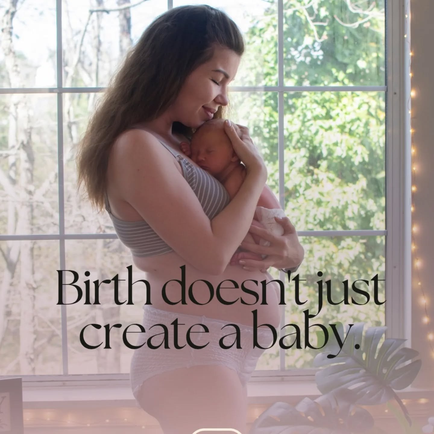 In our society we're so focused on the baby but, Birth doesn't just create a baby.

It creates a mother.
A parent.
A new identity.

This is matrescence.
A complete transformation...physical, emotional, psychological.

And yet&hellip;

So many people 