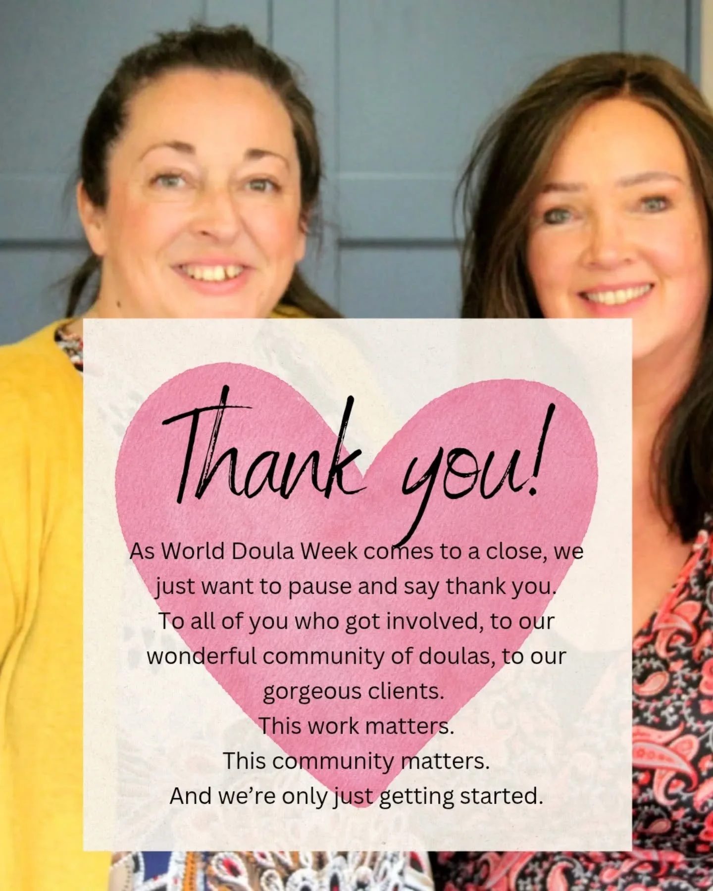 One week. So many stories. 

World Doula Week may be drawing to a close, but this does not end here. If anything, it feels like the beginning.

To everyone who shared, commented, voted in polls, sent messages, tagged a doula, or simply witnessed quie
