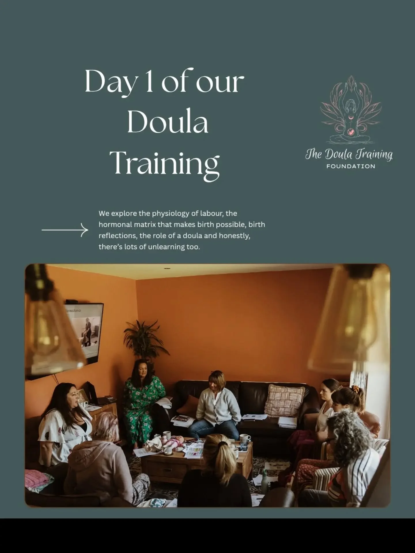 What actually happens on Day 1 of our 4-day training?

Day 1 is where we lay the groundwork...the physiology of labour, the hormonal matrix that makes birth possible, the role of a doula, societal expectations and honestly, a lot of unlearning 💫

Mo