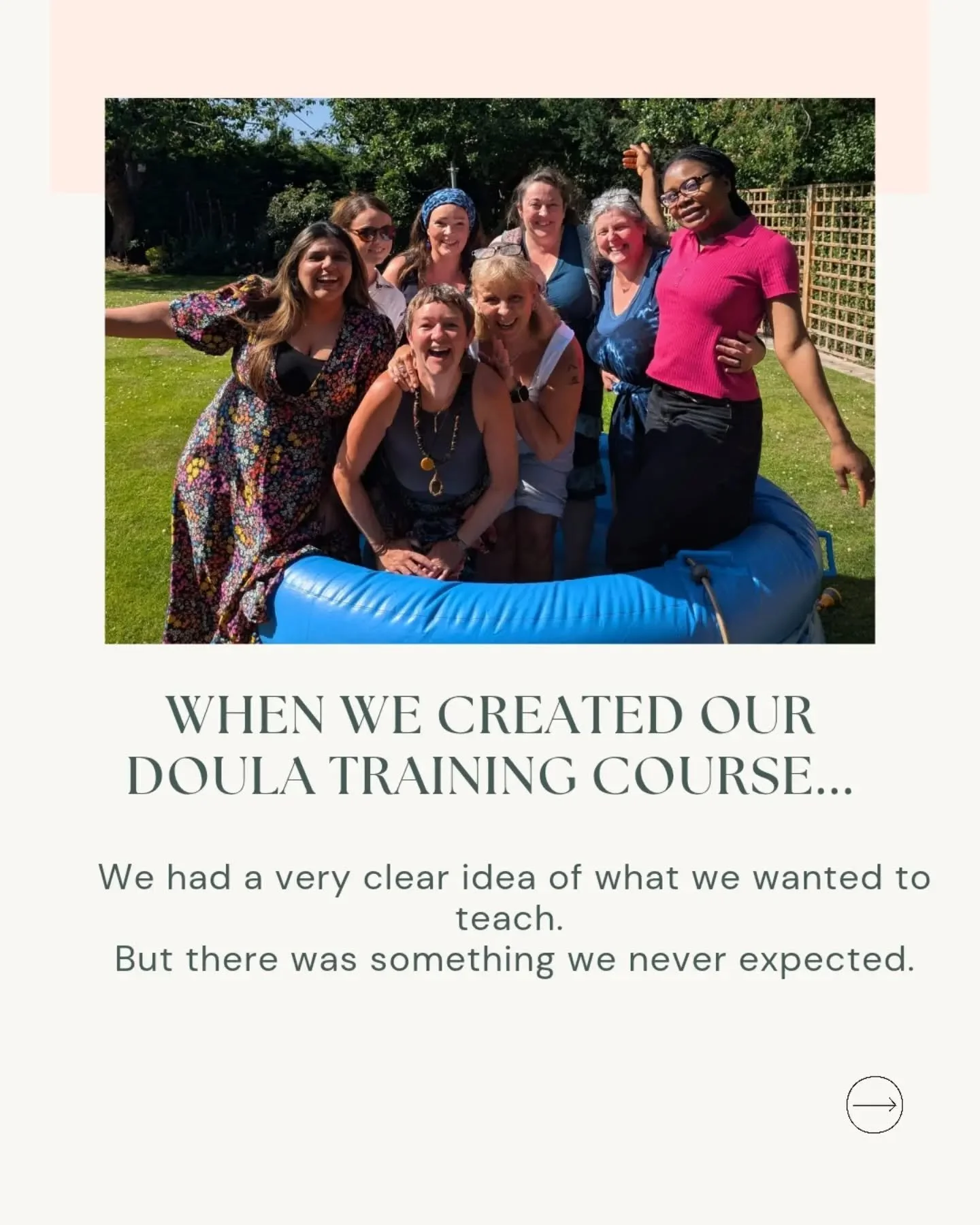 Here's something we didn't plan for 🫣

When we built this course, we designed it around the training...the physiology, the practical skills, lived experiences and scenarios, the "real" doula stuff, the business foundations, everything you'