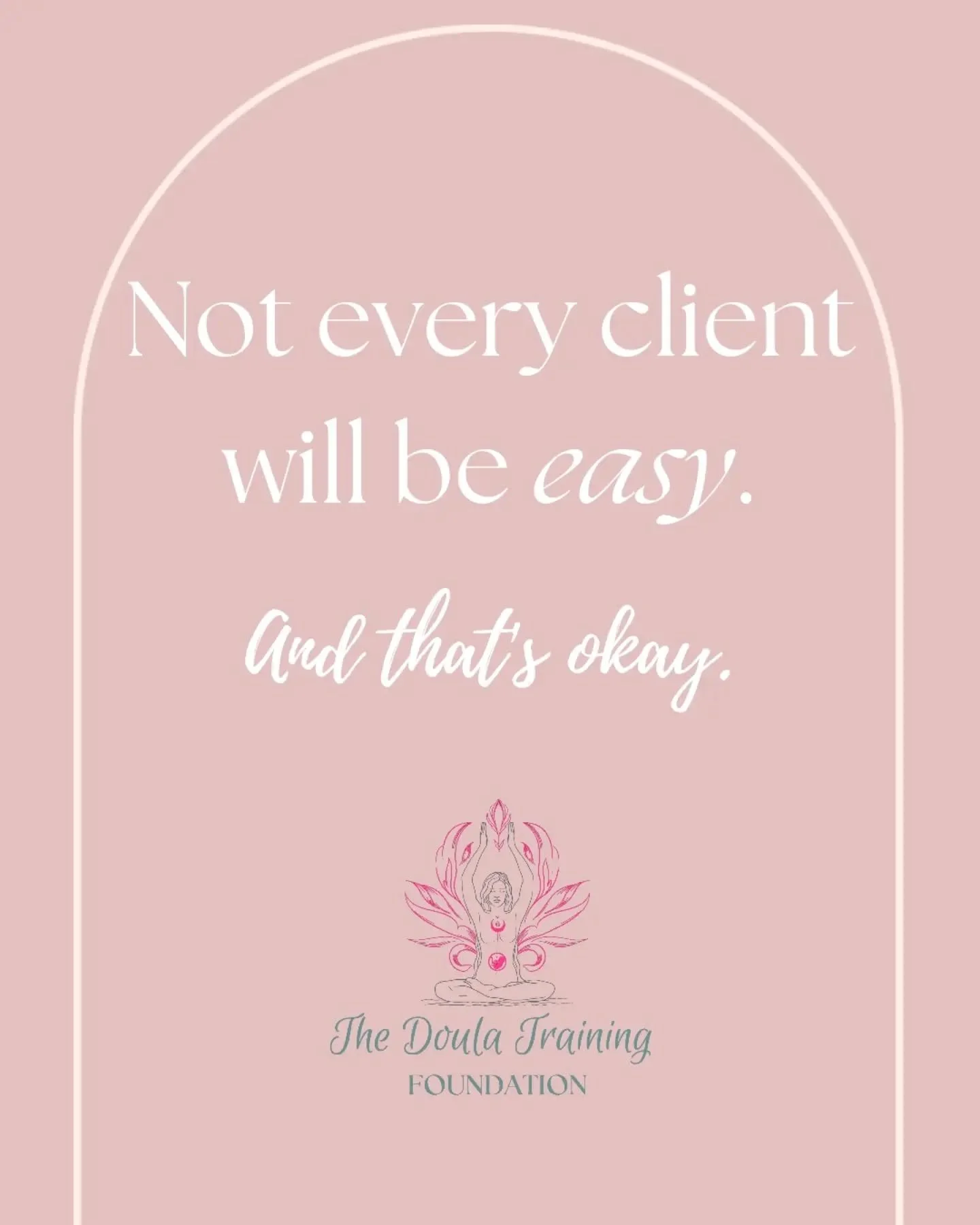 Not every client will be easy.
And I think we need to talk about that.

Some clients are incredibly anxious.
Some need a lot of contact and reassurance.
Some have expectations that stretch what feels sustainable for you.
Some will push against a boun