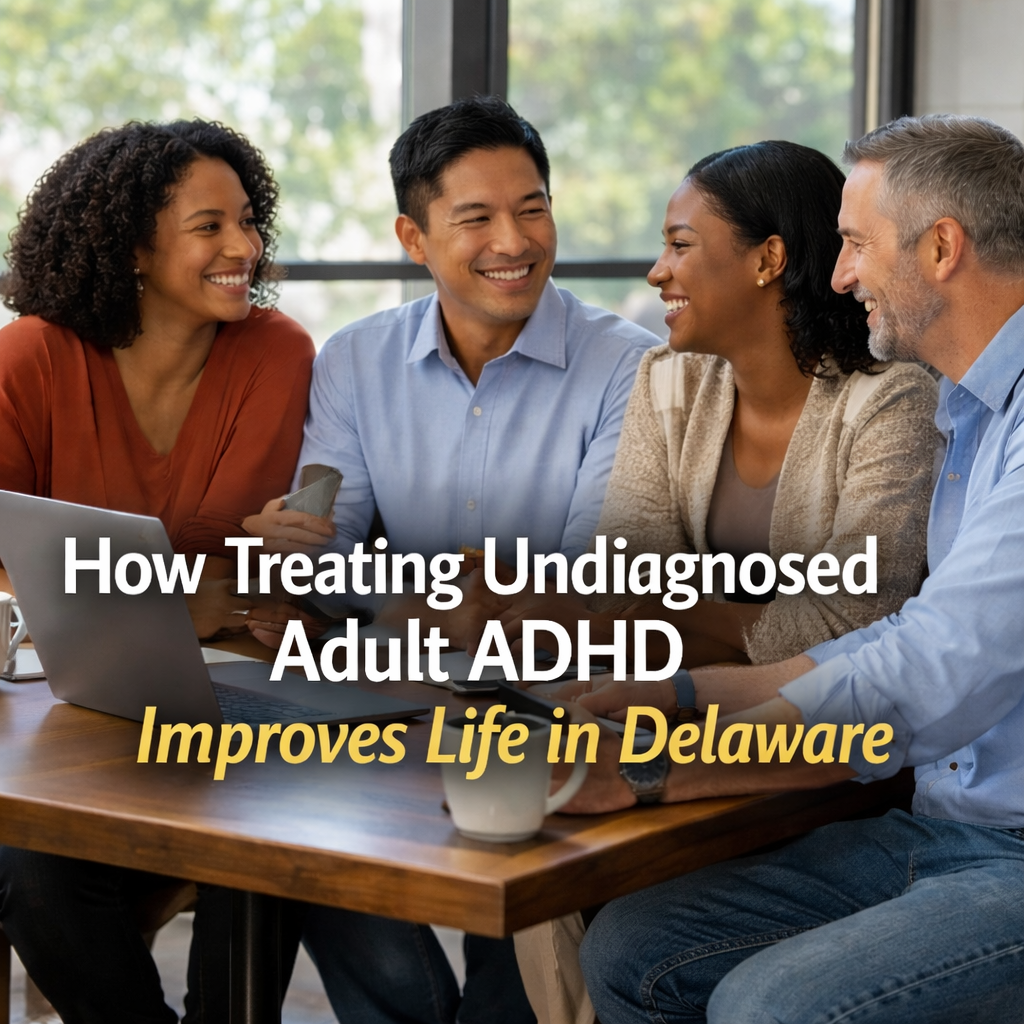 How Treating Undiagnosed Adult ADHD Improves Life in Delaware