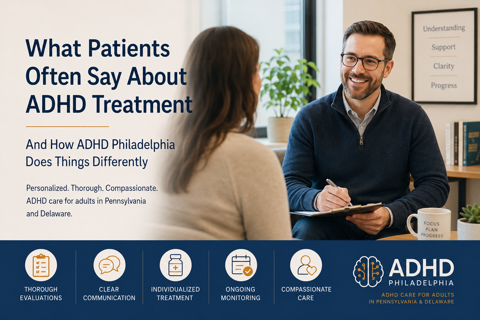 What Patients Often Say About ADHD Treatment and How ADHD Philadelphia Does Things Differently