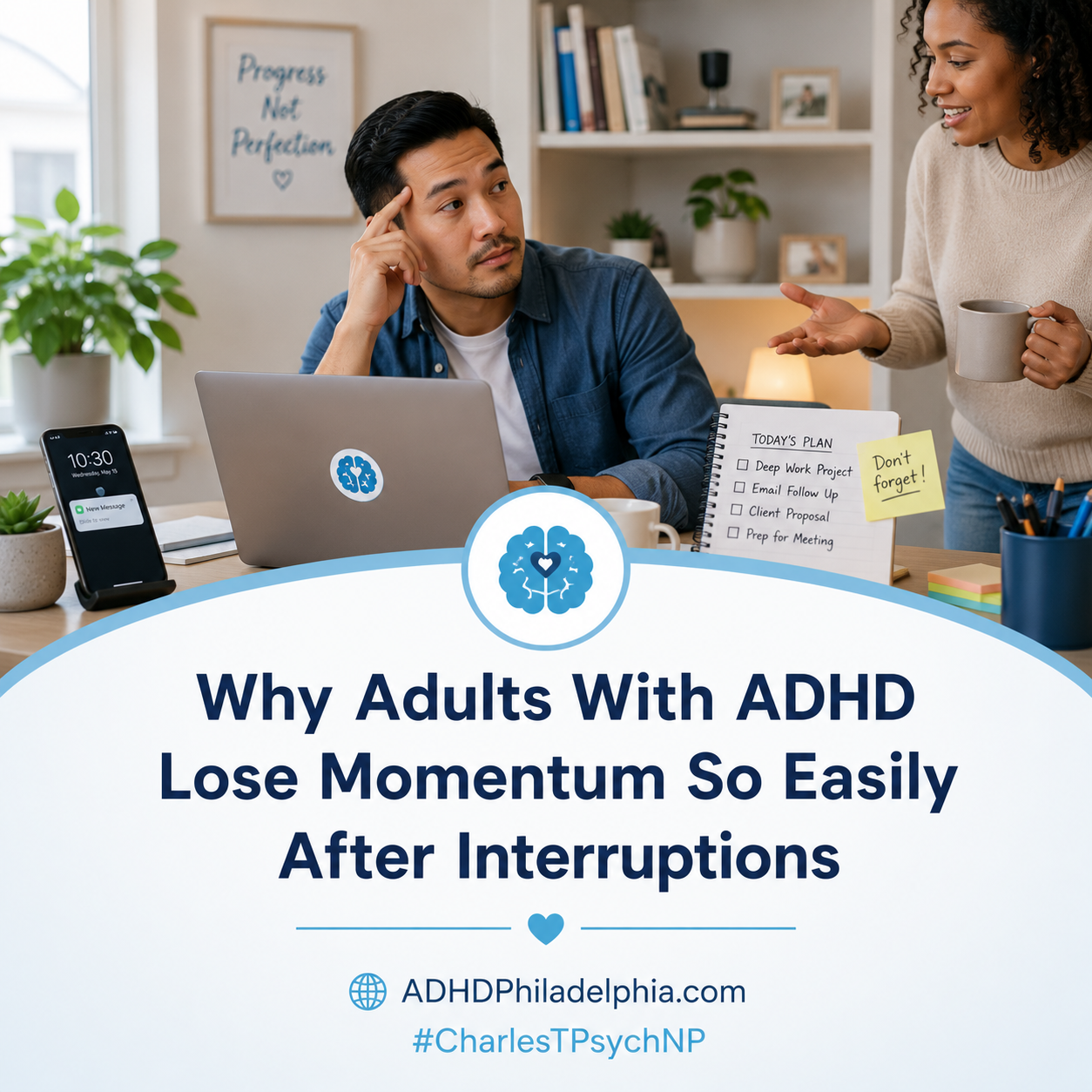Why Adults With ADHD Lose Momentum So Easily After Interruptions