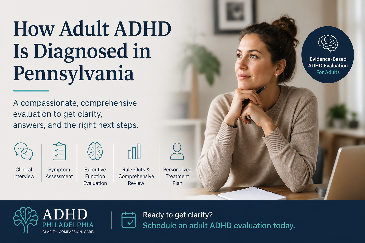 How Adult ADHD Is Diagnosed in Pennsylvania
