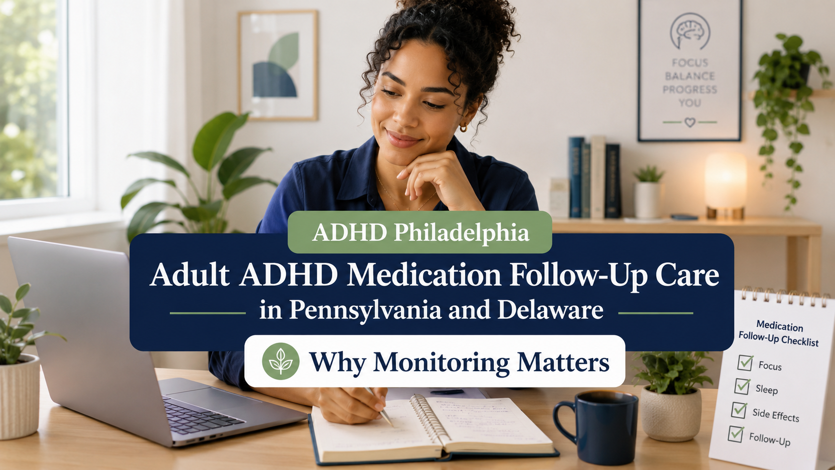 Adult ADHD Medication Follow-Up Care in Pennsylvania and Delaware: Why Monitoring Matters