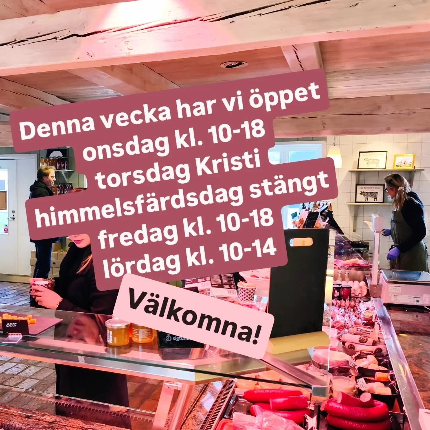 &Aring;ter en l&aring;nghelg! 🌞

Veckans &ouml;ppettider:
Onsdag kl 10 -18
Torsdag st&auml;ngt
Fredag kl 10-18
L&ouml;rdag kl 10 -18

V&auml;lkomna!

#g&aring;rdsbutik #MostorpsG&aring;rd #n&auml;rproducerat #n&ouml;tk&ouml;tt