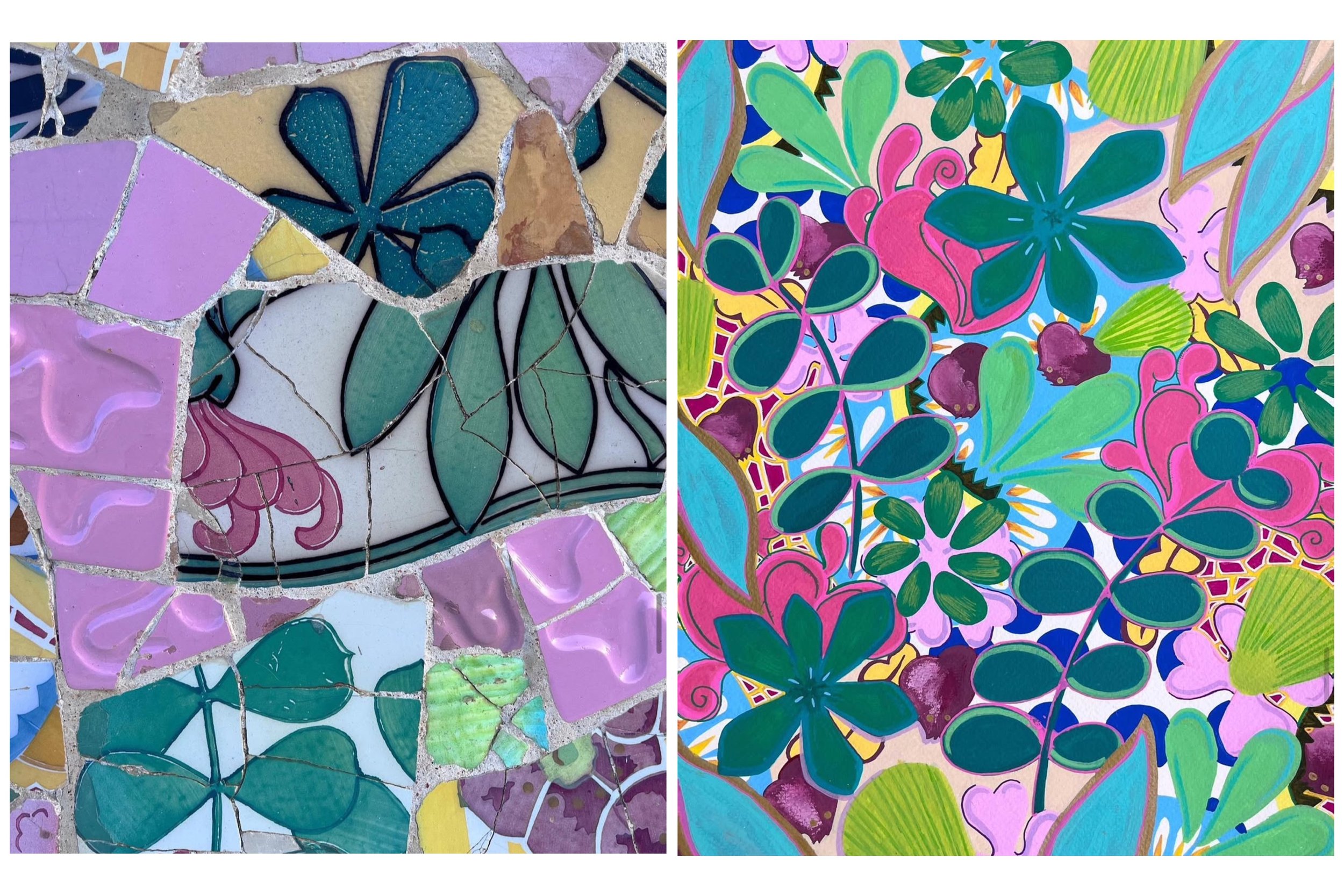 Park Guell | 14" x 11"